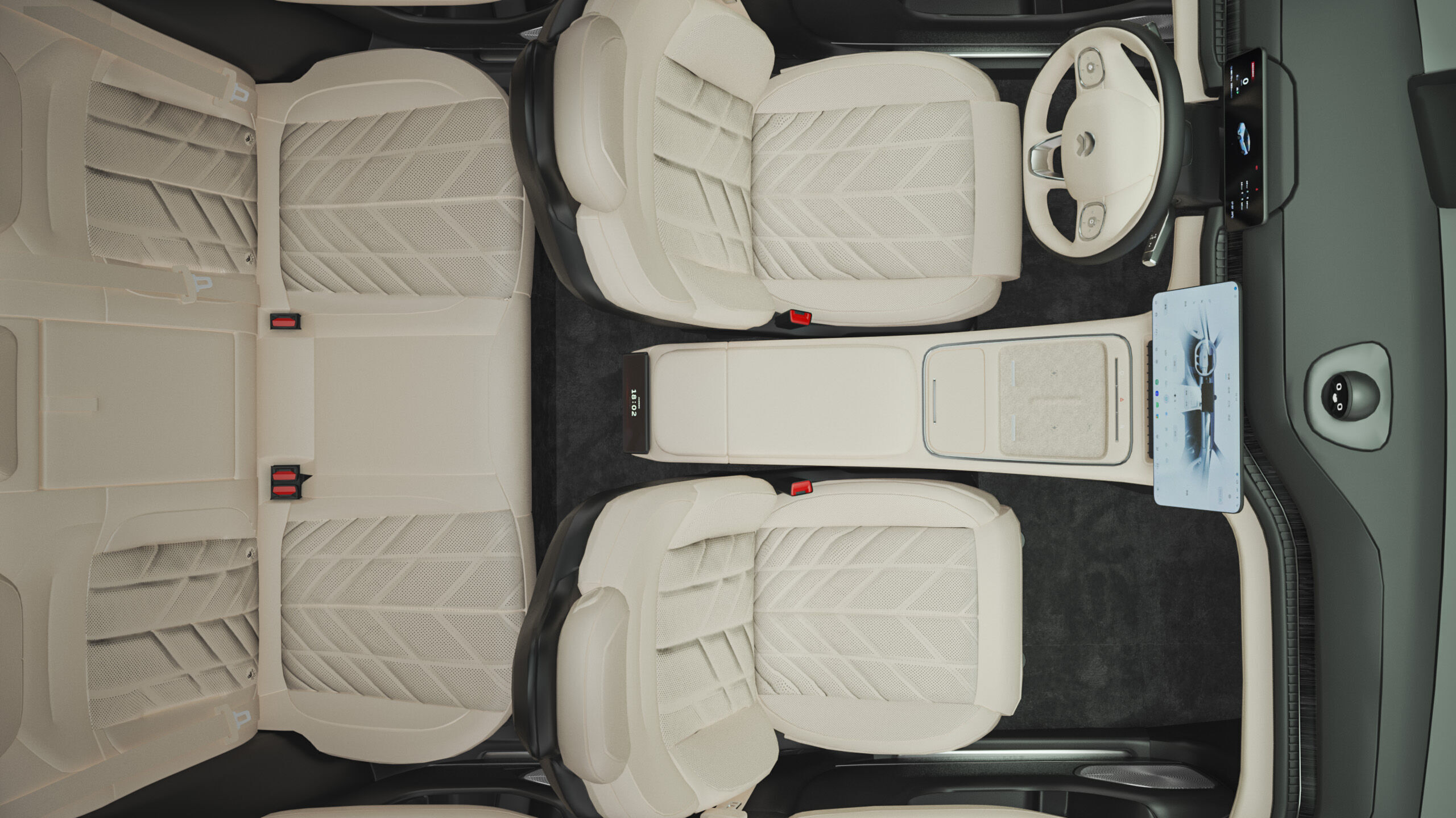 2025 Nio EL6 ES6 with Interior 3D model_15