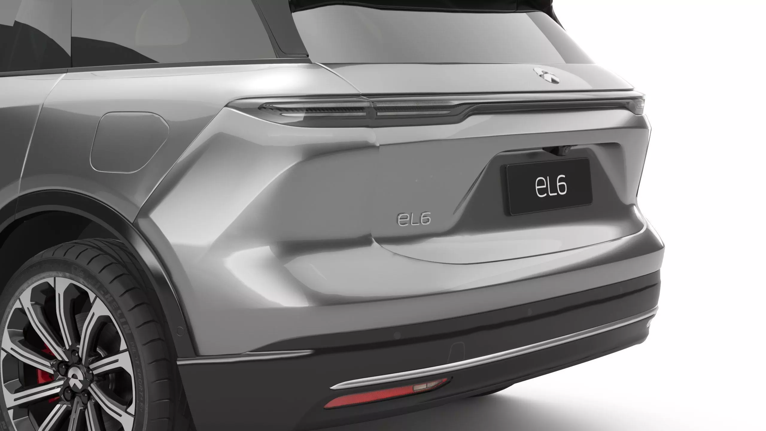 2025 Nio EL6 ES6 with Interior 3D model_4