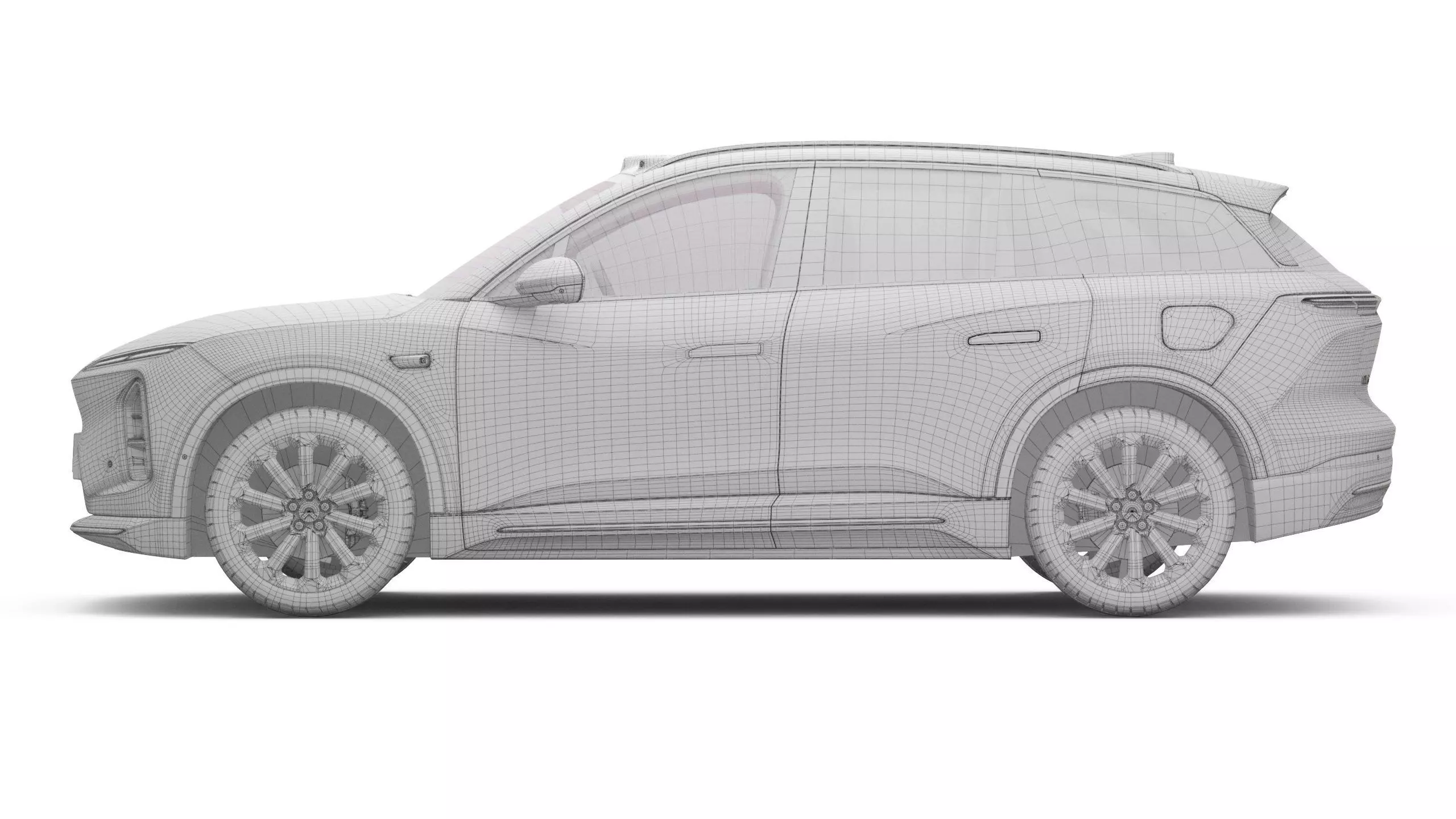 2025 Nio EL6 ES6 with Interior 3D model_18