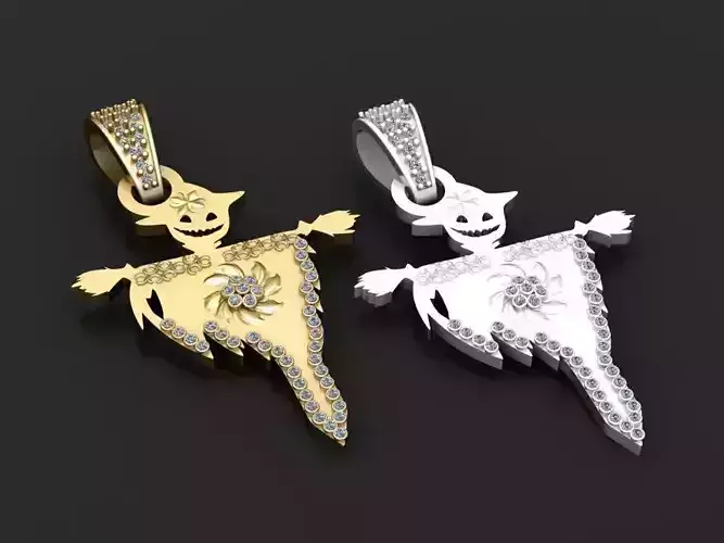 Beautiful 3d jewelry design PENDANT  3D print model