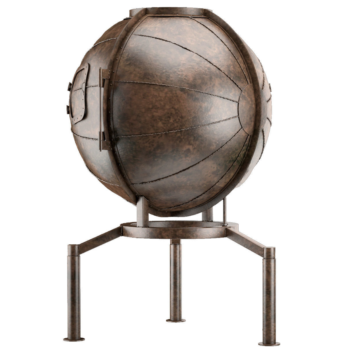 STEAMPUNK WINE BAR 3D model_1