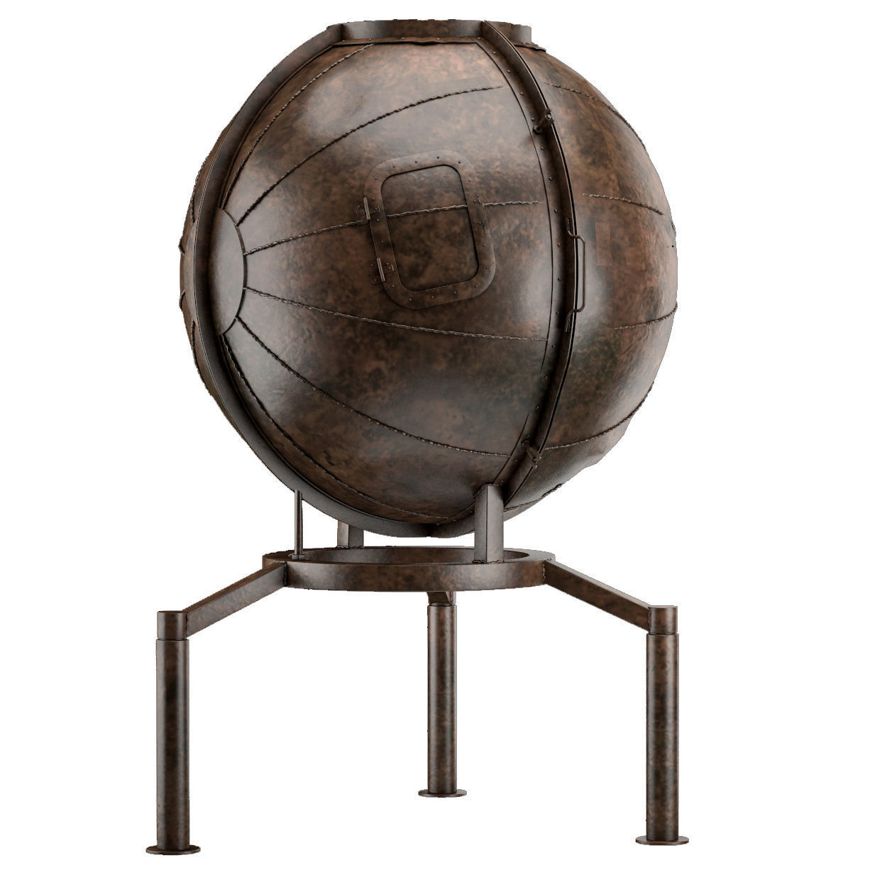 STEAMPUNK WINE BAR 3D model_4