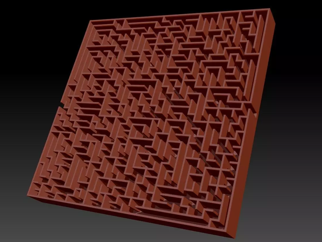 Fantastic Maze level 3 3D print model