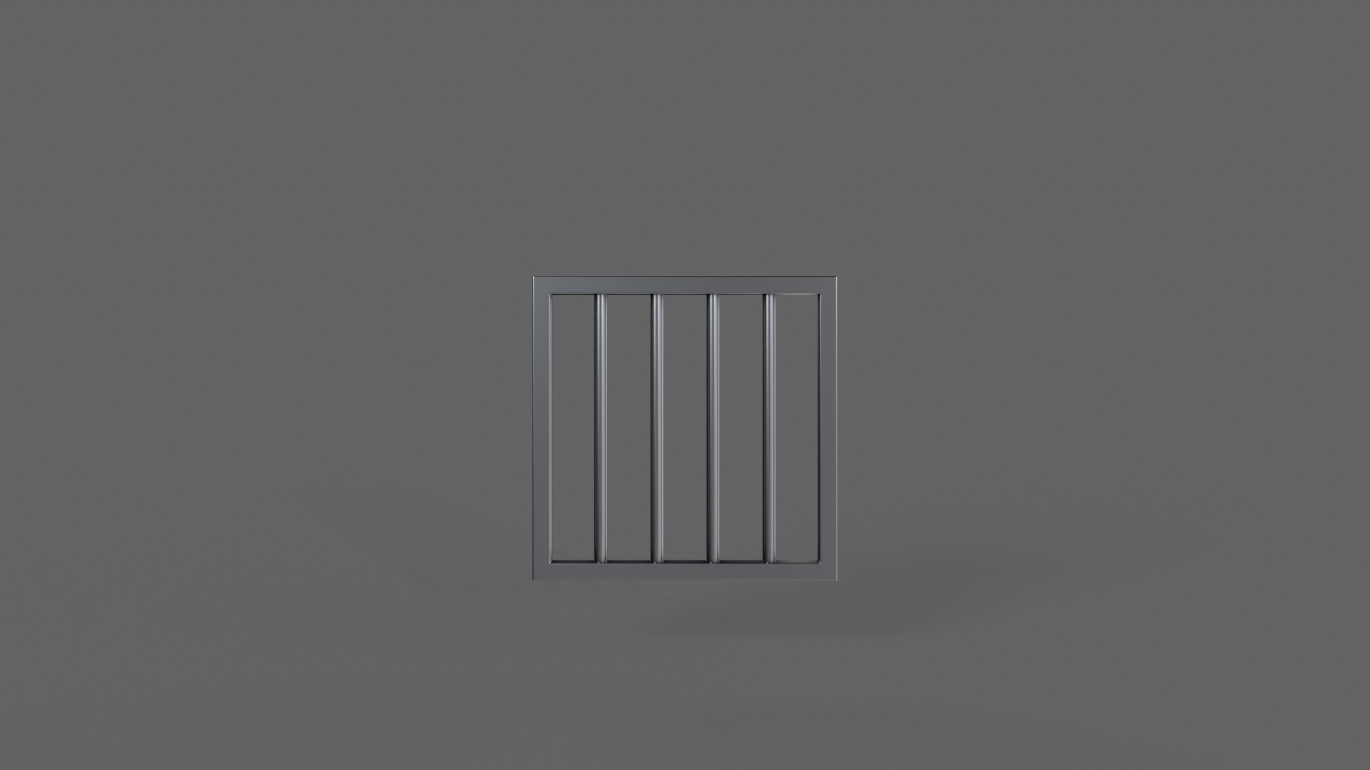 PBR Prison Window 3D Model Collection_9