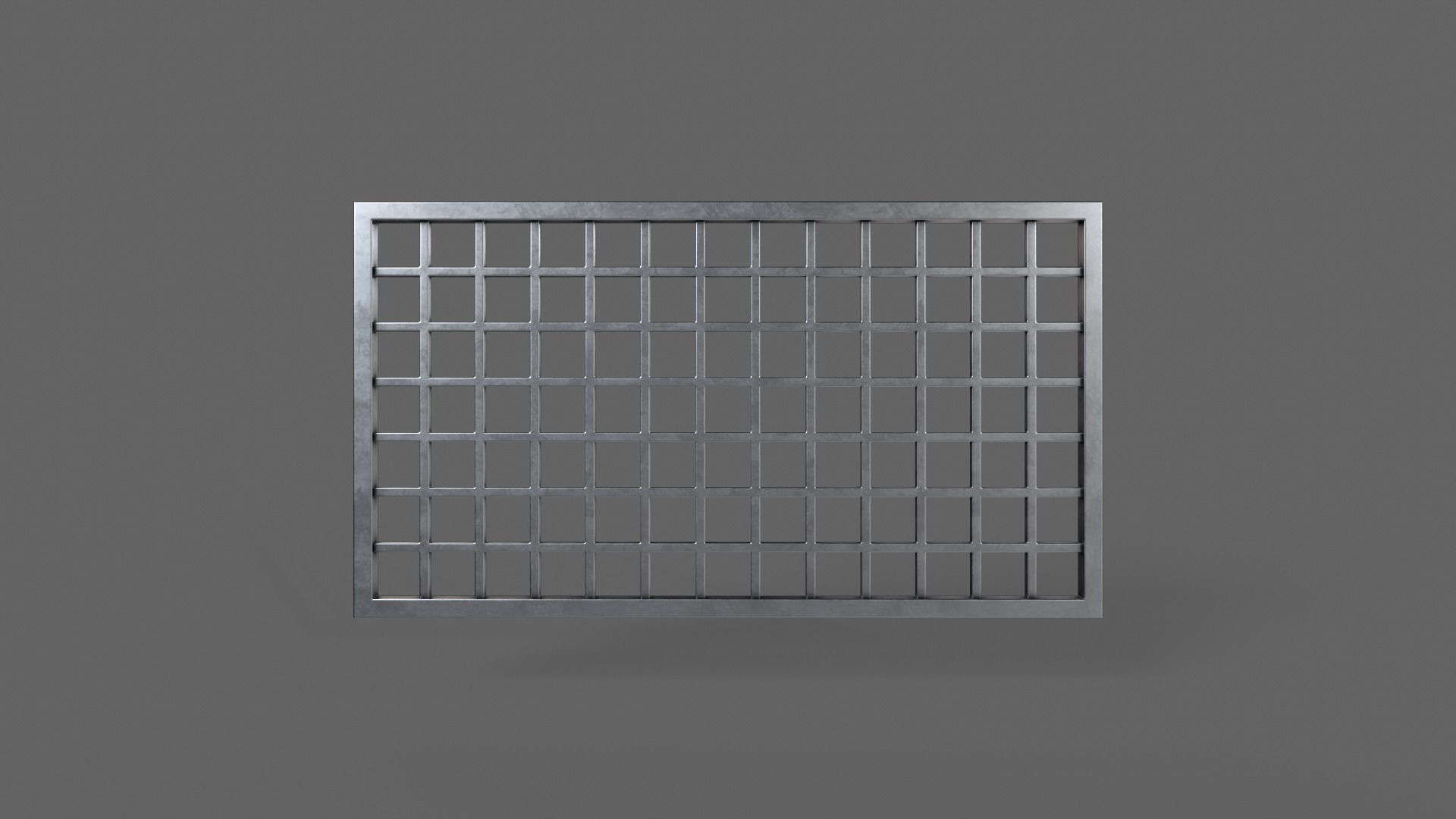 PBR Prison Window 3D Model Collection_19