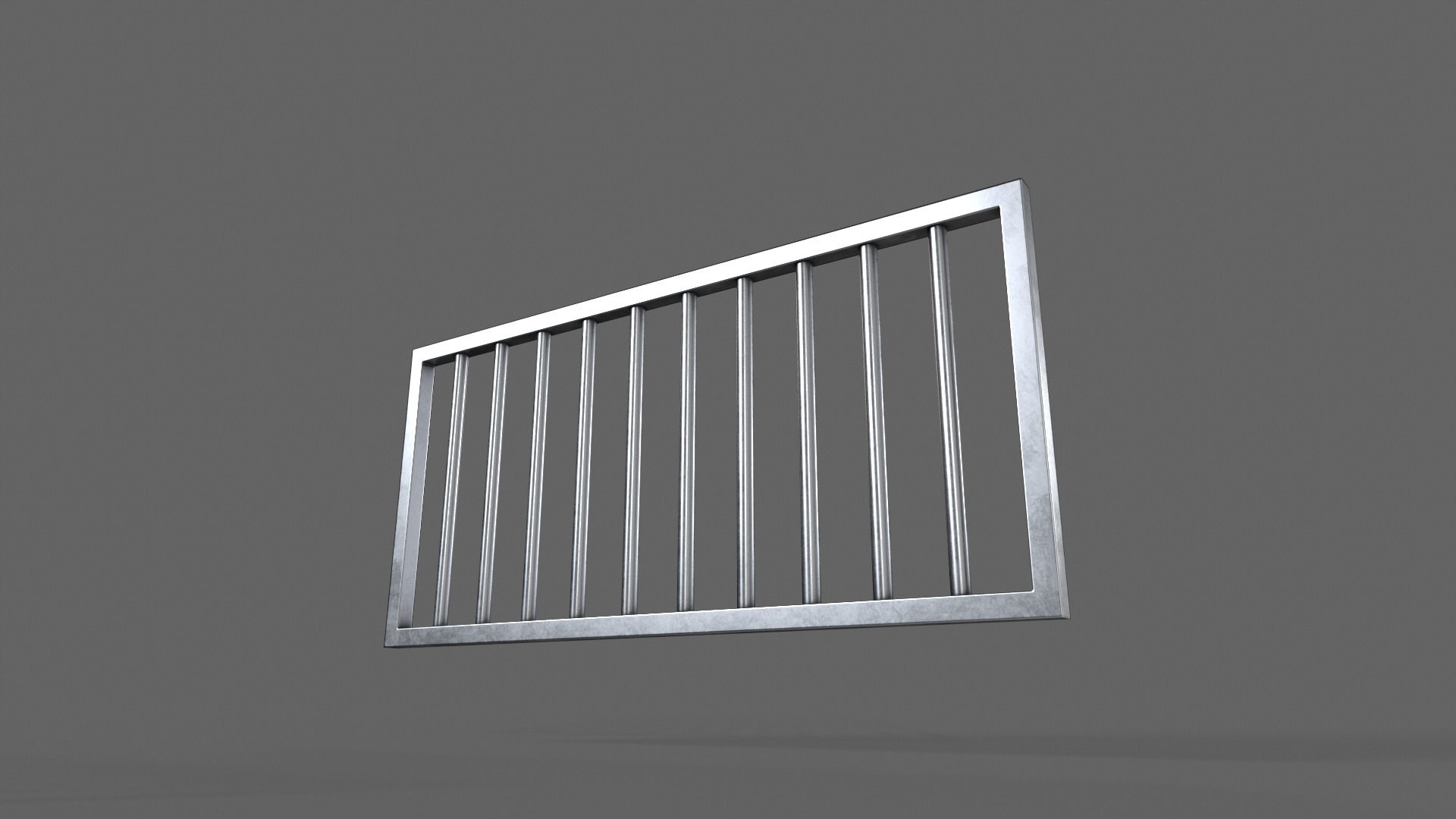 PBR Prison Window 3D Model Collection_43