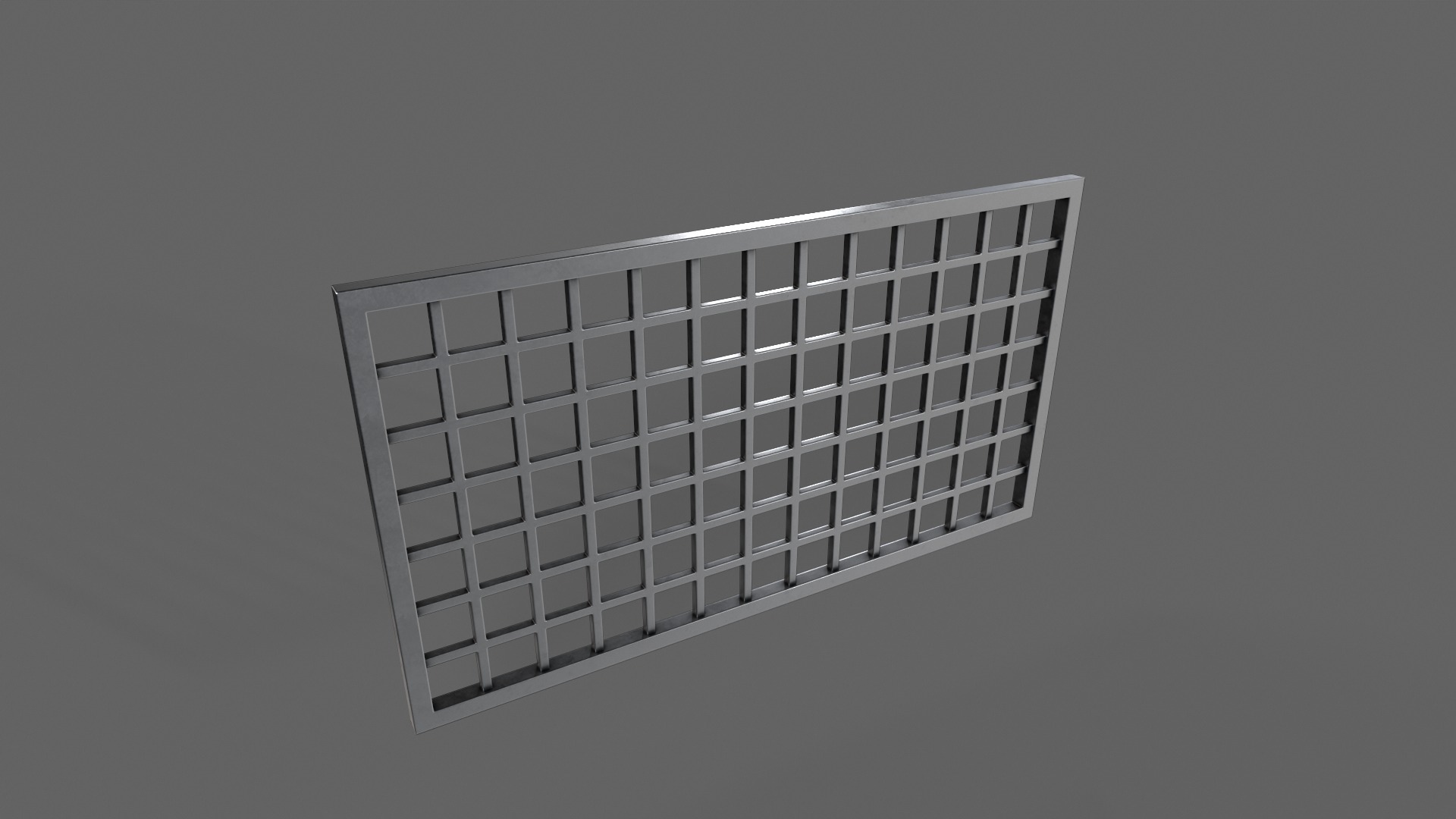 PBR Prison Window 3D Model Collection_33