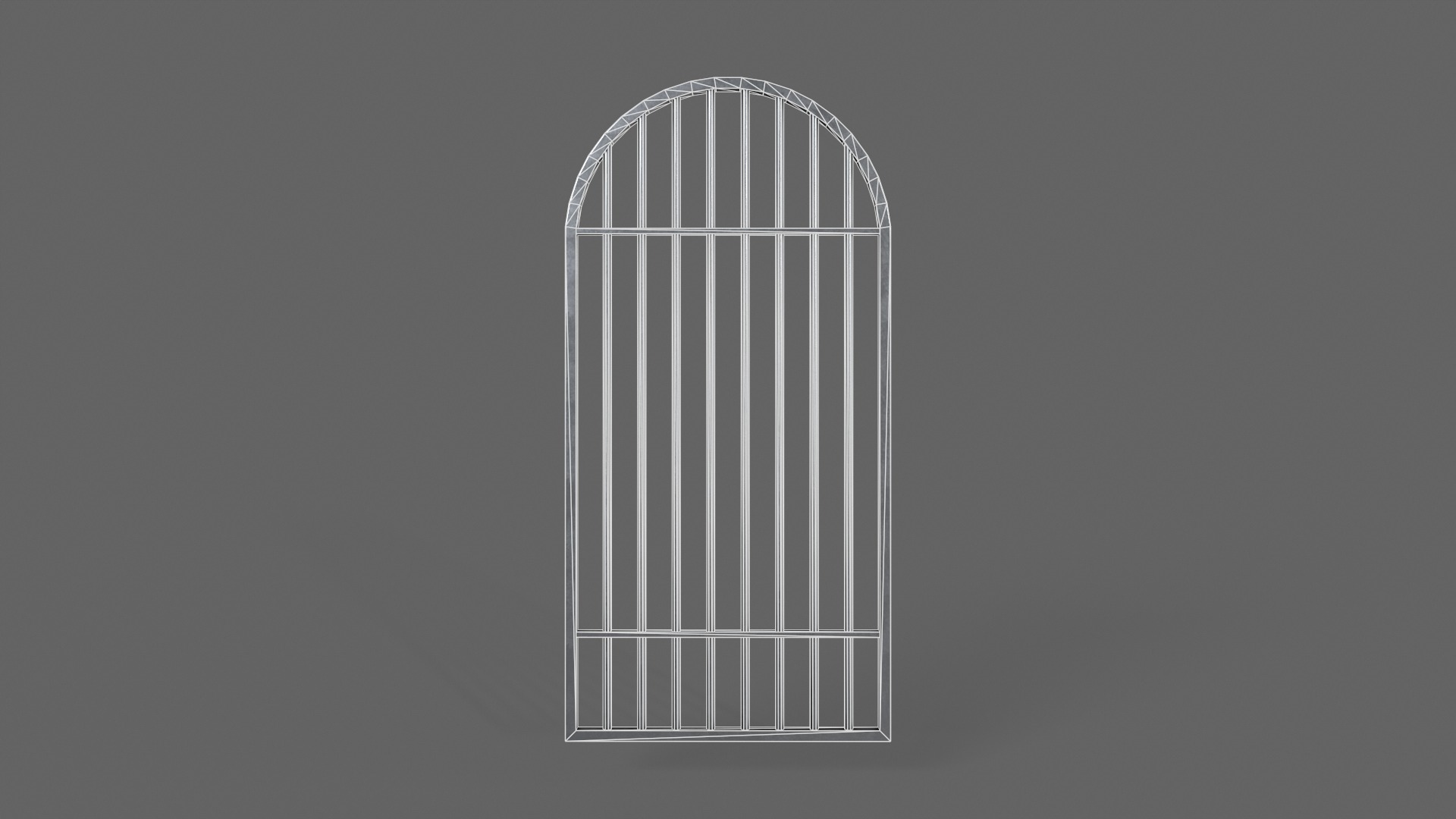 PBR Prison Window 3D Model Collection_67