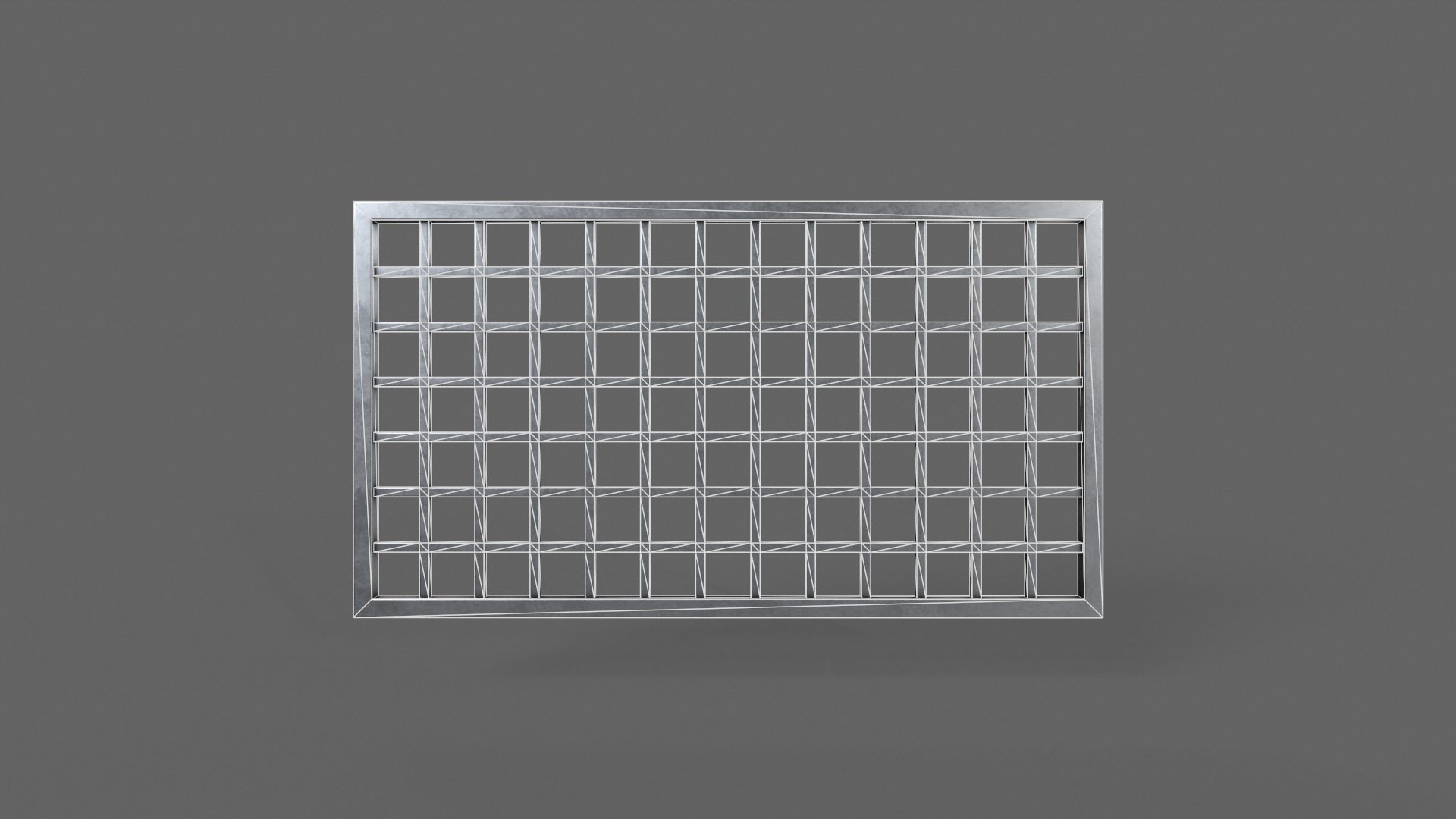 PBR Prison Window 3D Model Collection_65