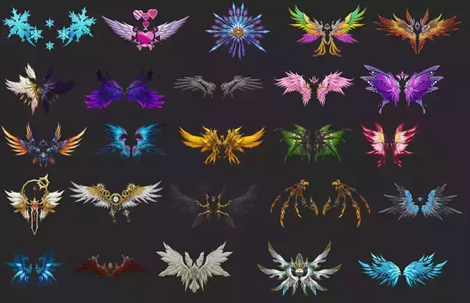 Pack With 25 Wings Part 12