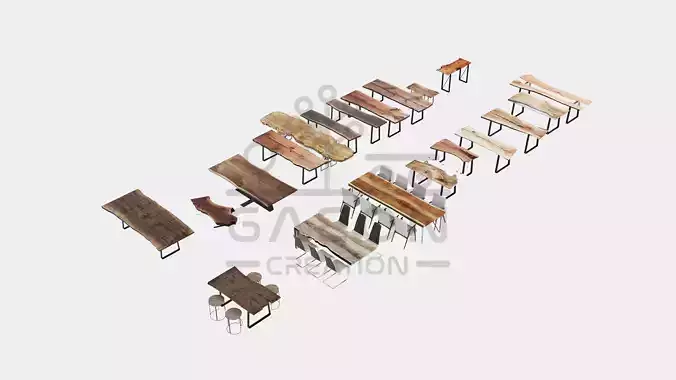 21 Natural Wood Slab Tables