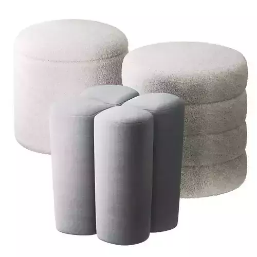 La Redoute Mariane Timour Pilou Poufs