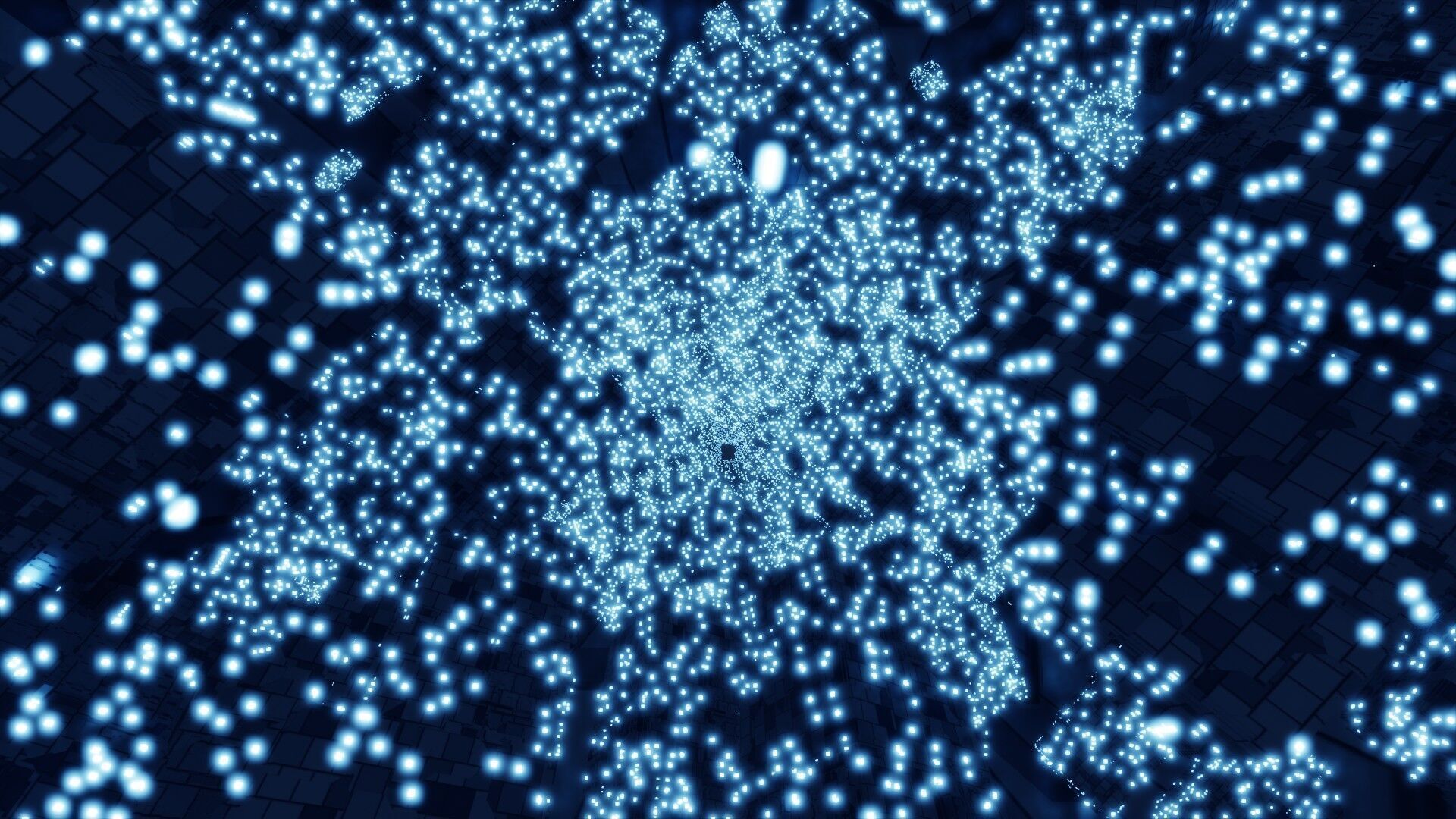 Sci-Fi City Looping 3D model_5