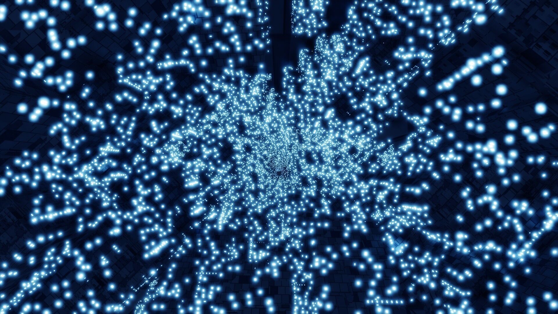 Sci-Fi City Looping 3D model_3