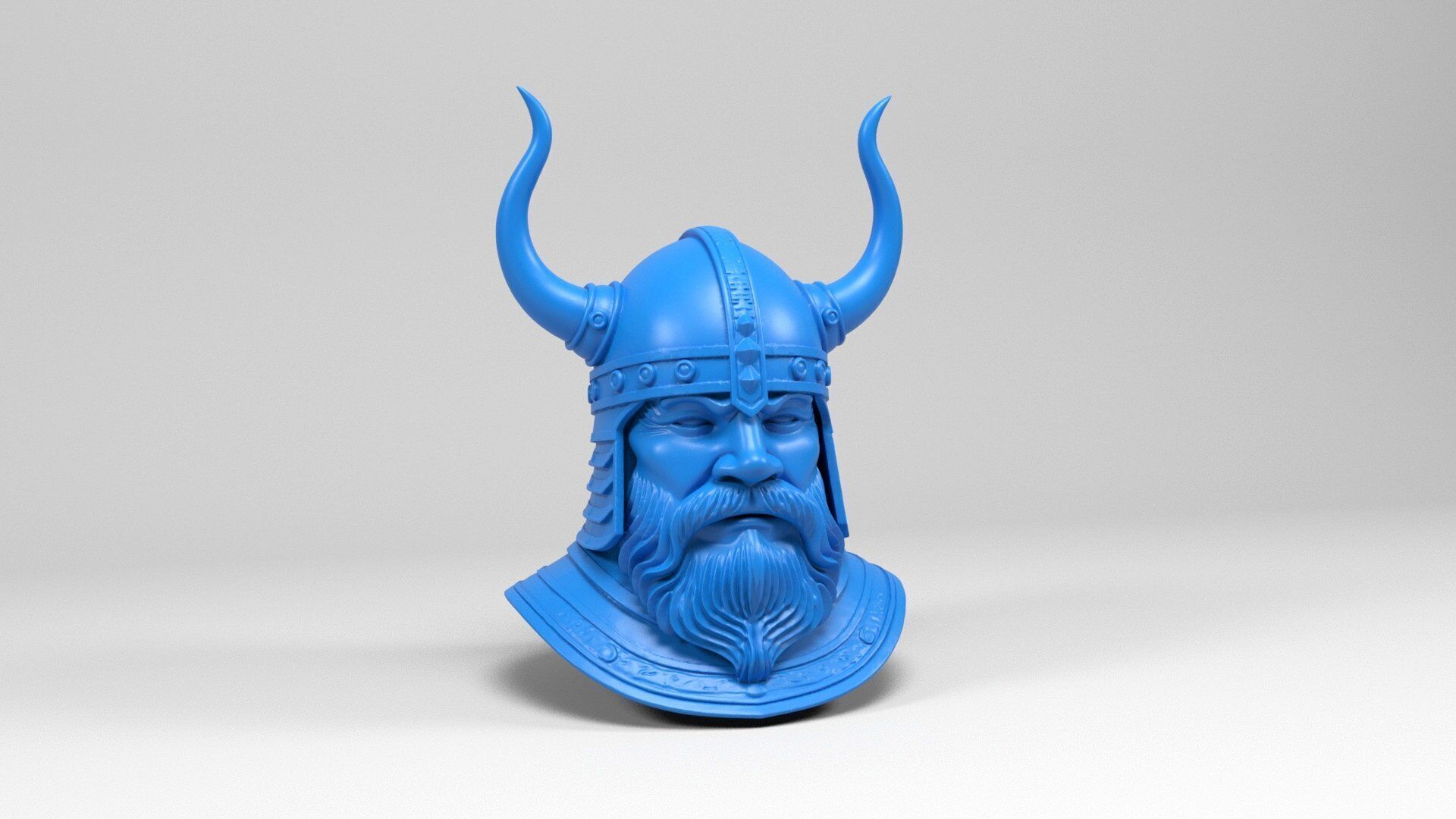 Viking Head 3D print model_1