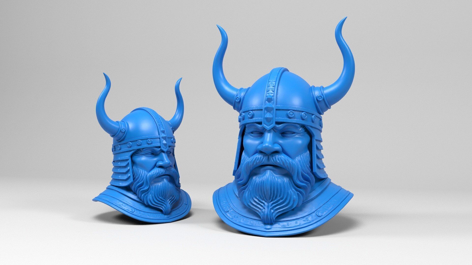 Viking Head 3D print model_6