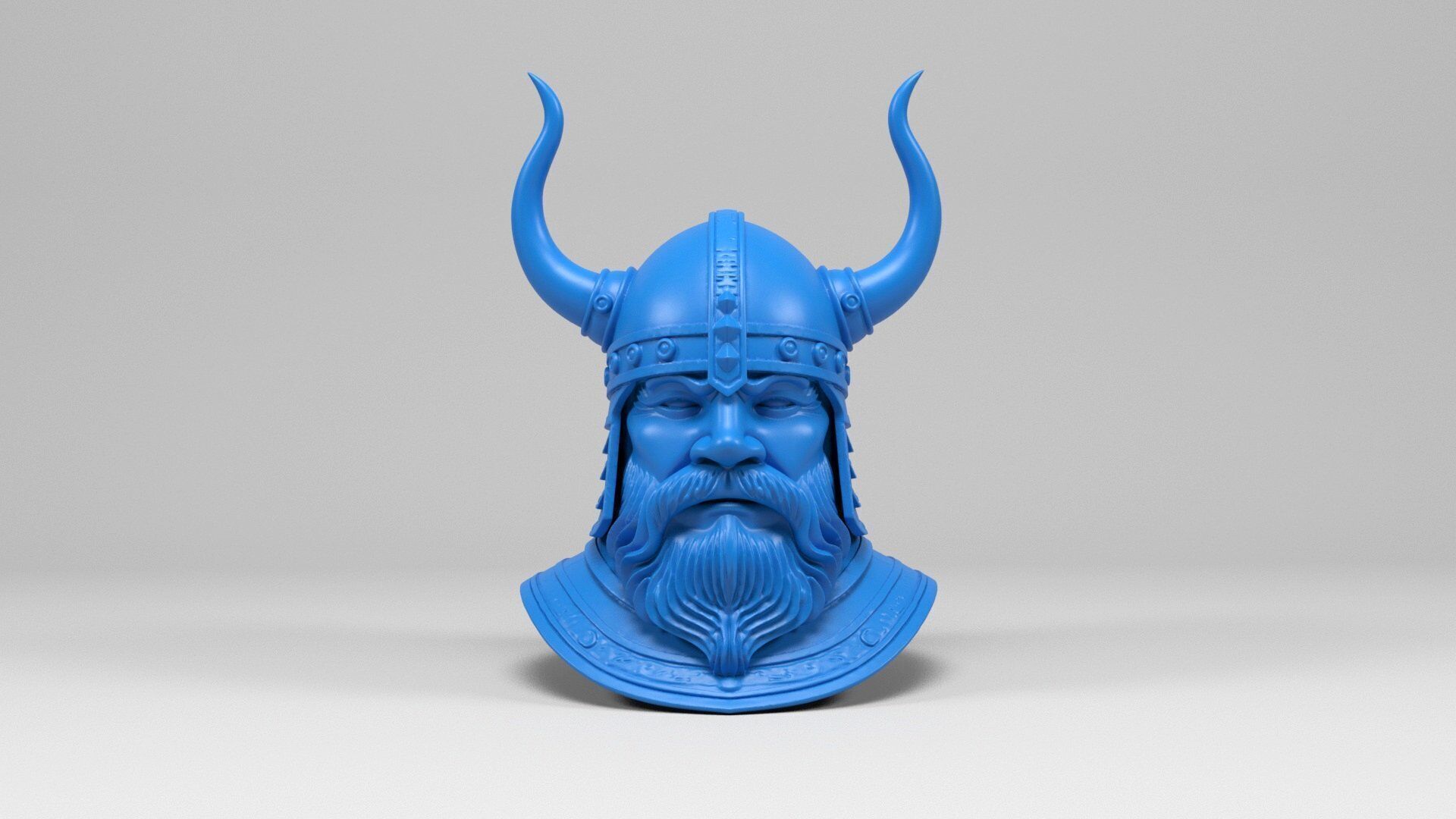 Viking Head 3D print model_3