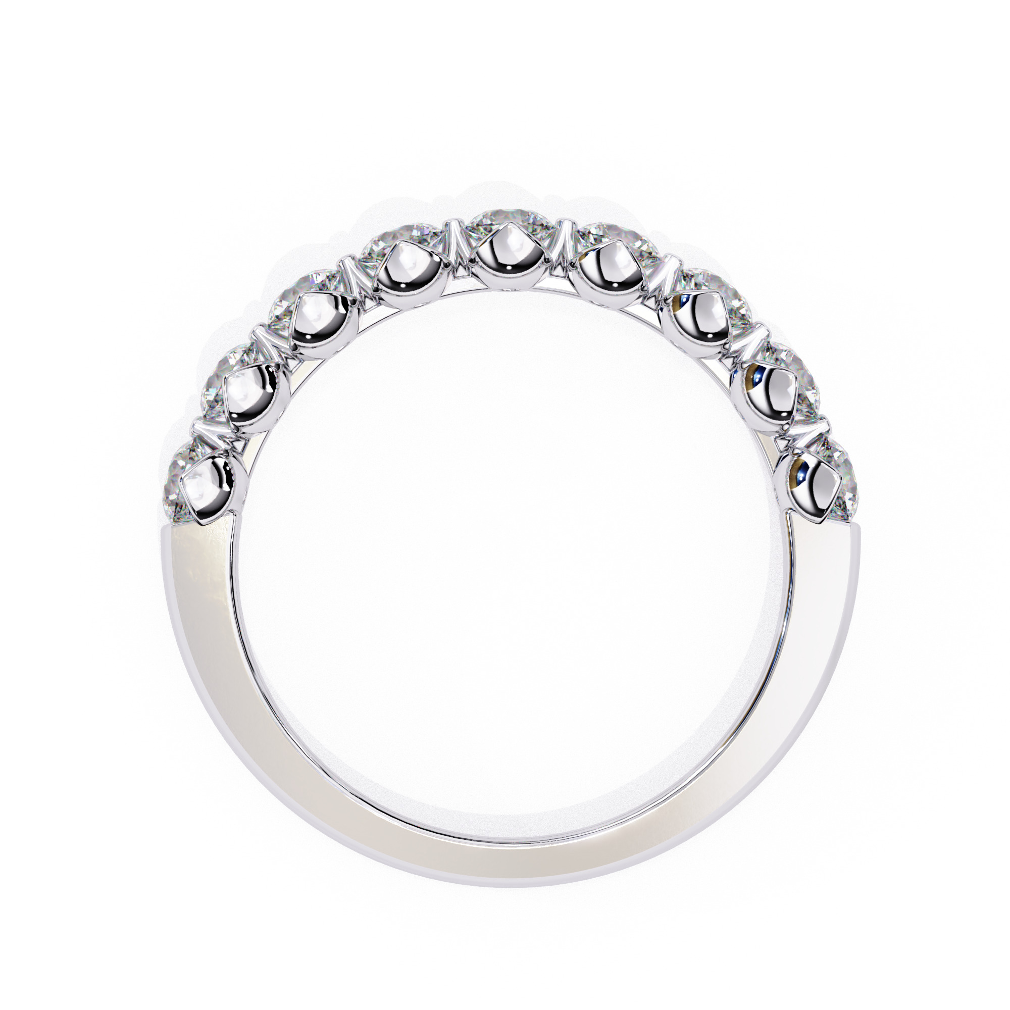 ROUND DIAMOND RING -CAD-248 3D model_3