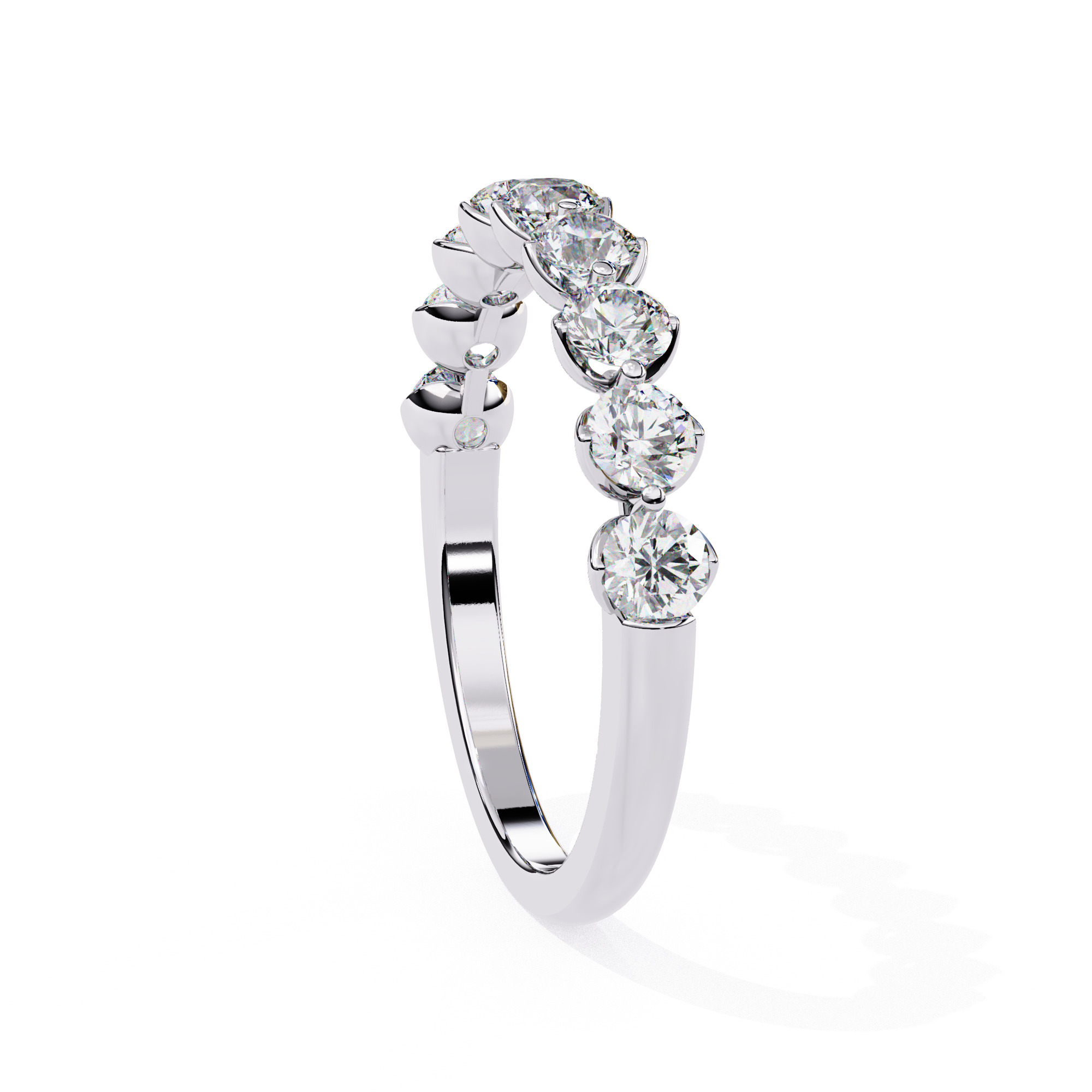ROUND DIAMOND RING -CAD-248 3D model_6