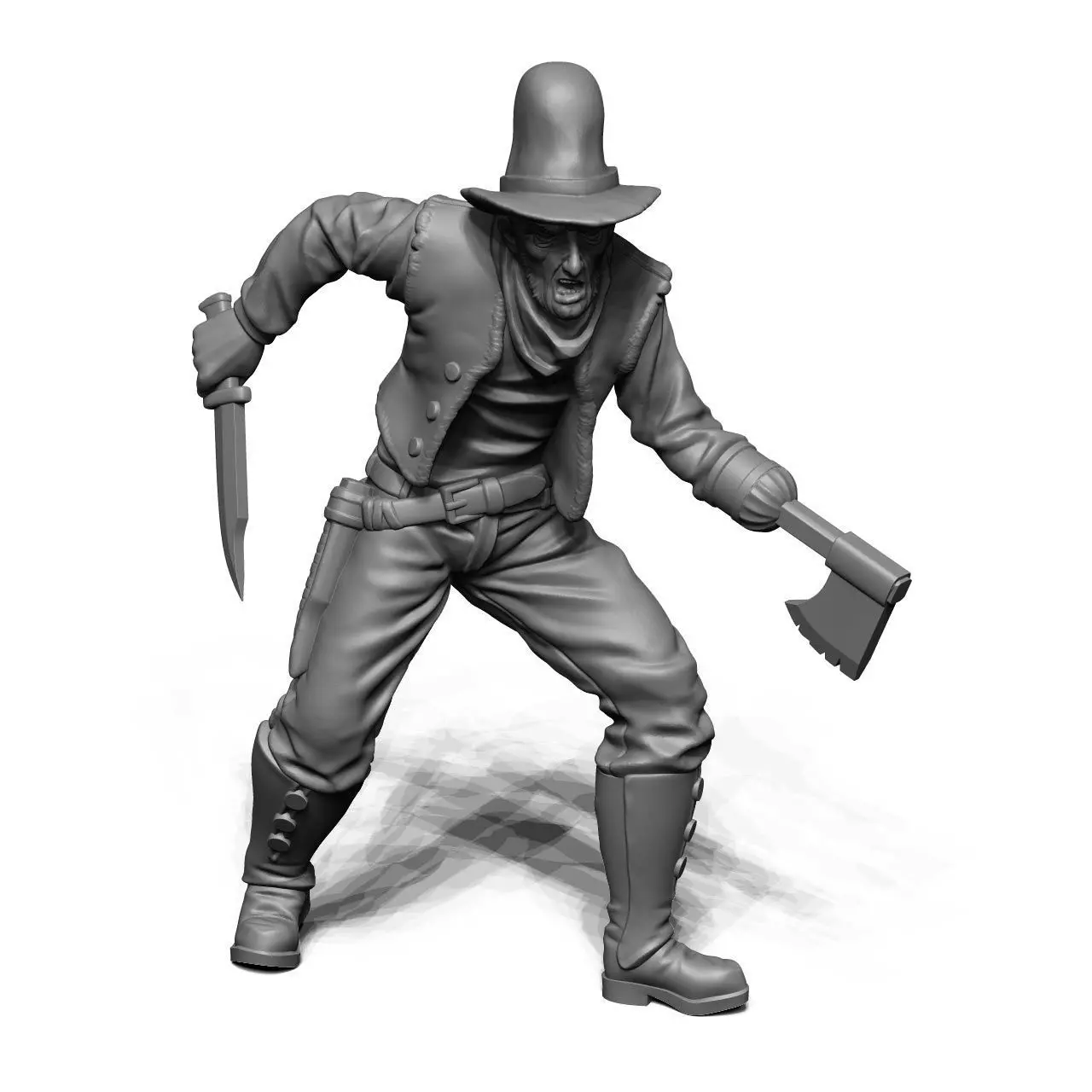 Outlaw Thug - Hugh 3D print model_0