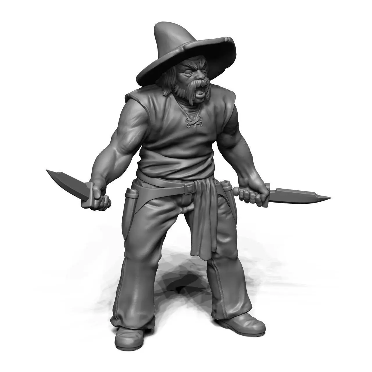 Outlaw Thug - Salvador 3D print model_0