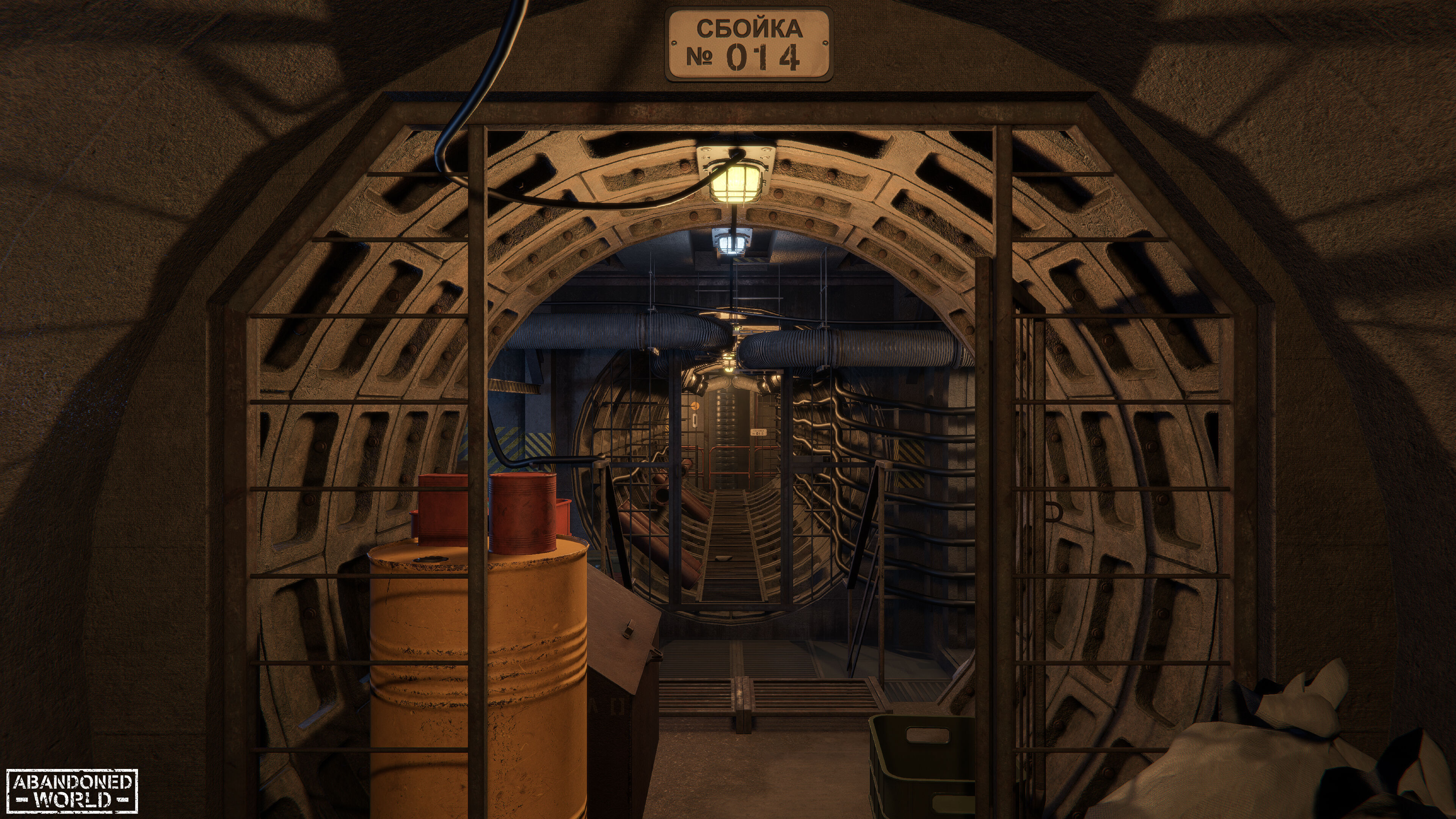 Modular Underground Tunnels for Unity Low-poly 3D model_33