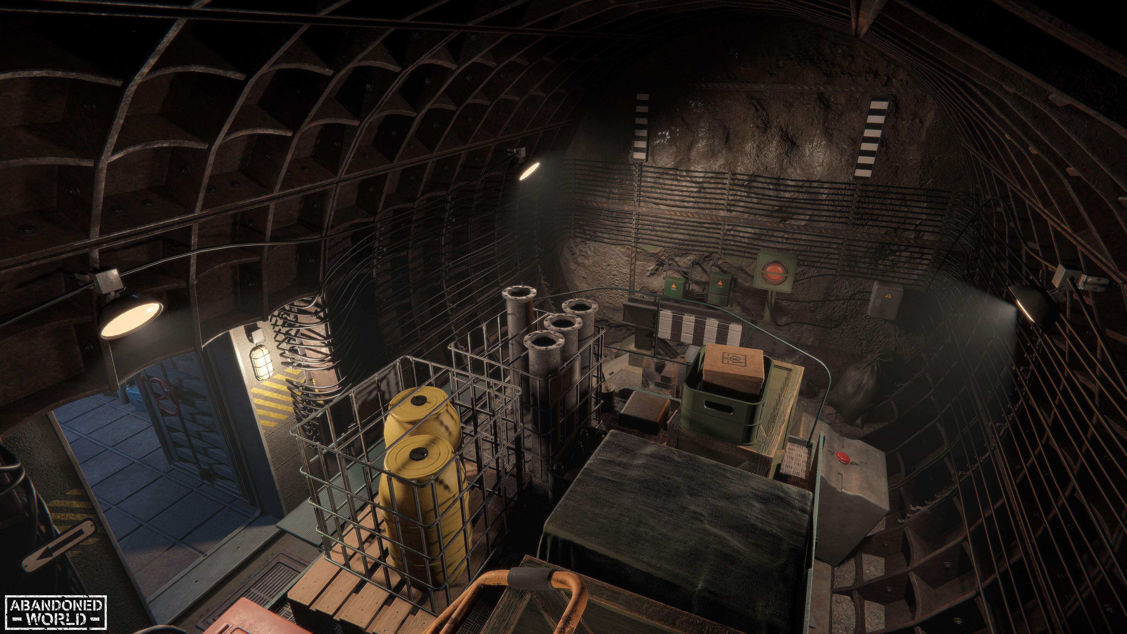 Modular Underground Tunnels for Unity Low-poly 3D model_11