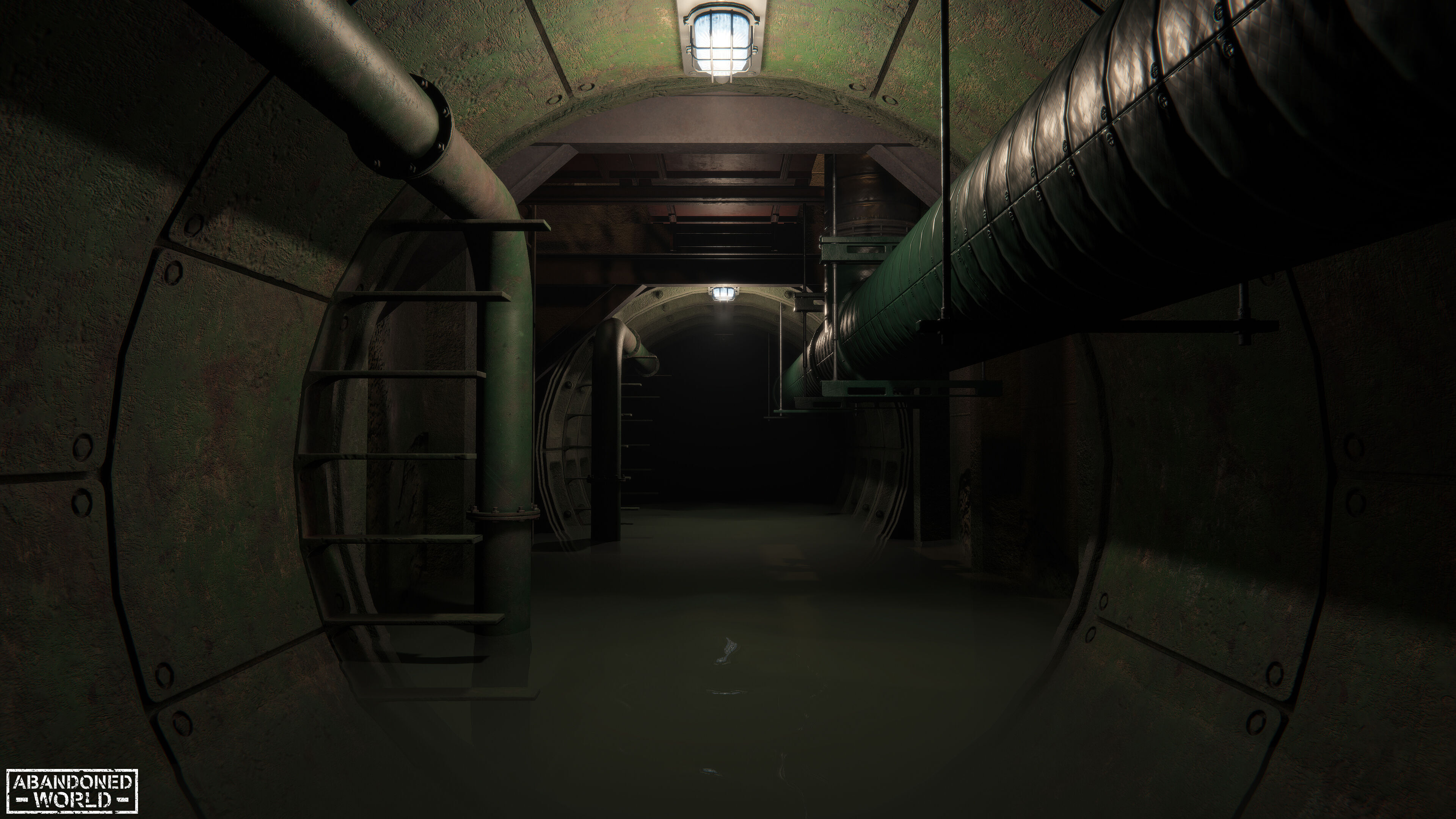 Modular Underground Tunnels for Unity Low-poly 3D model_17