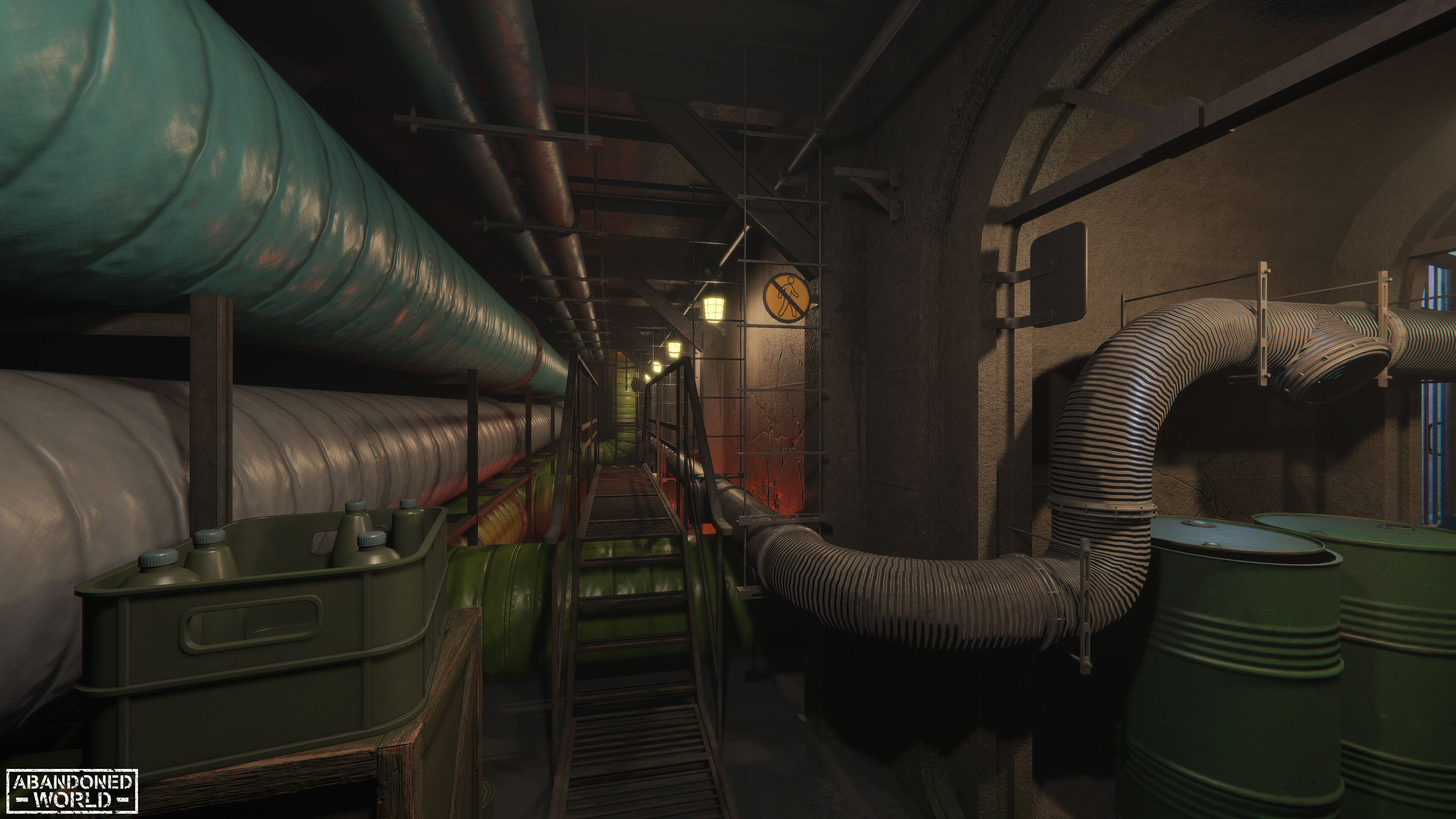 Modular Underground Tunnels for Unity Low-poly 3D model_22