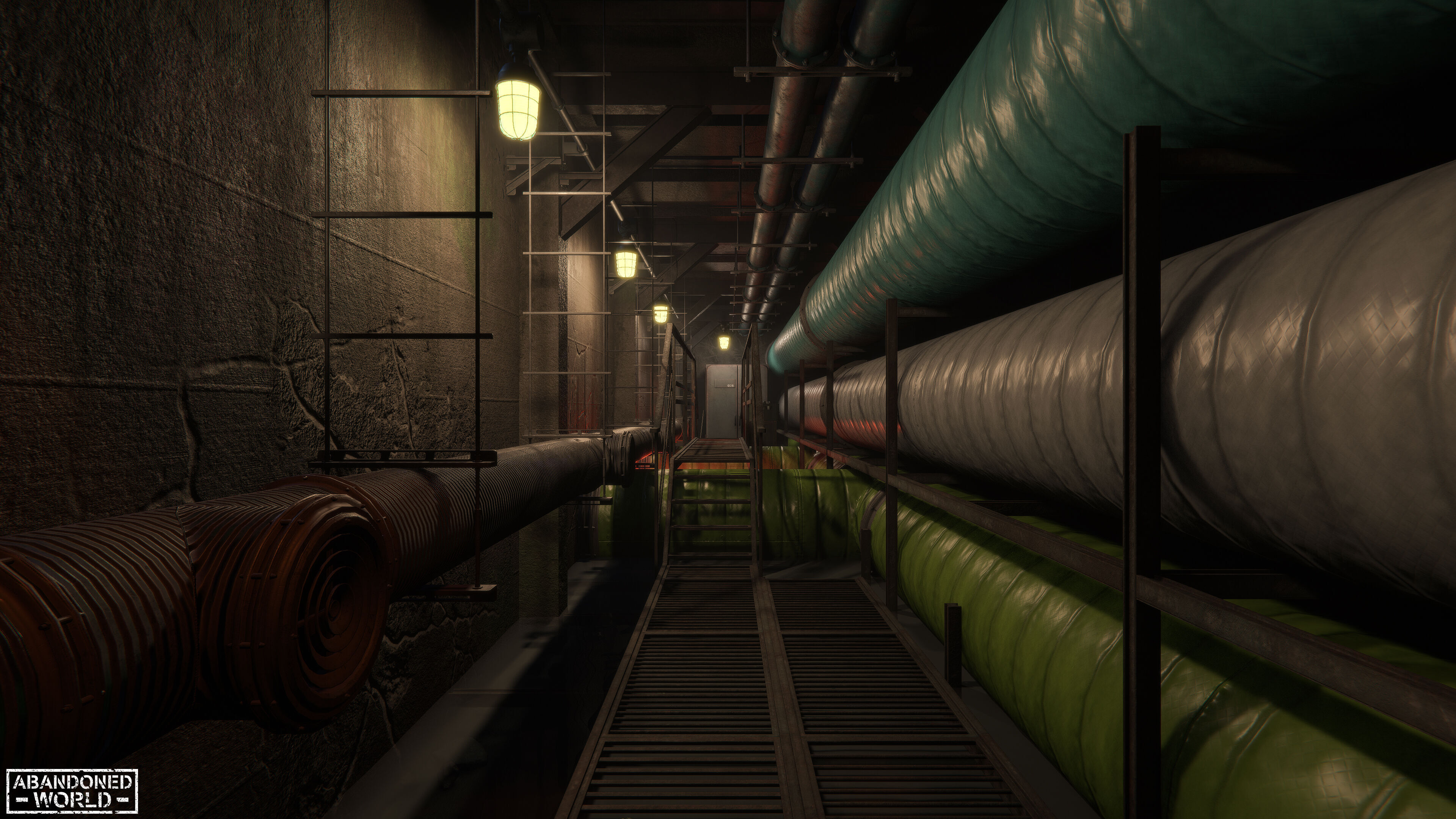 Modular Underground Tunnels for Unity Low-poly 3D model_23