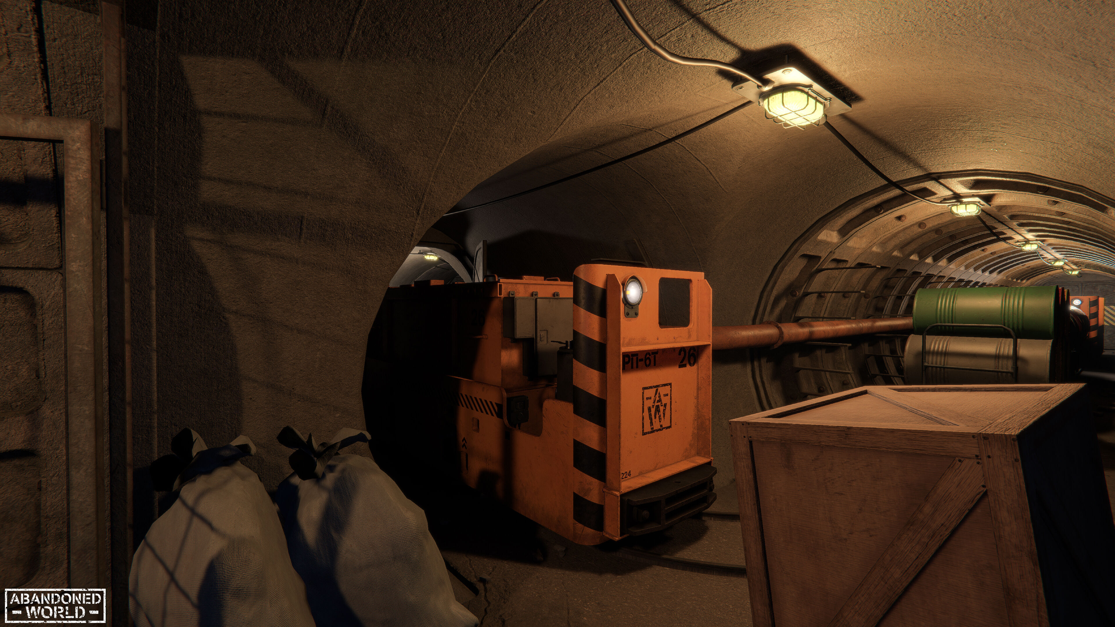 Modular Underground Tunnels for Unity Low-poly 3D model_26