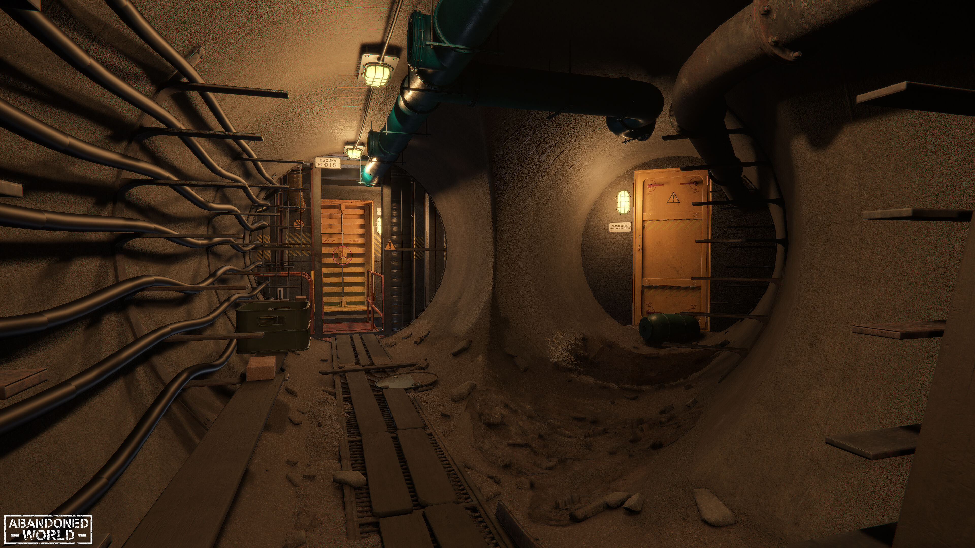 Modular Underground Tunnels for Unity Low-poly 3D model_16