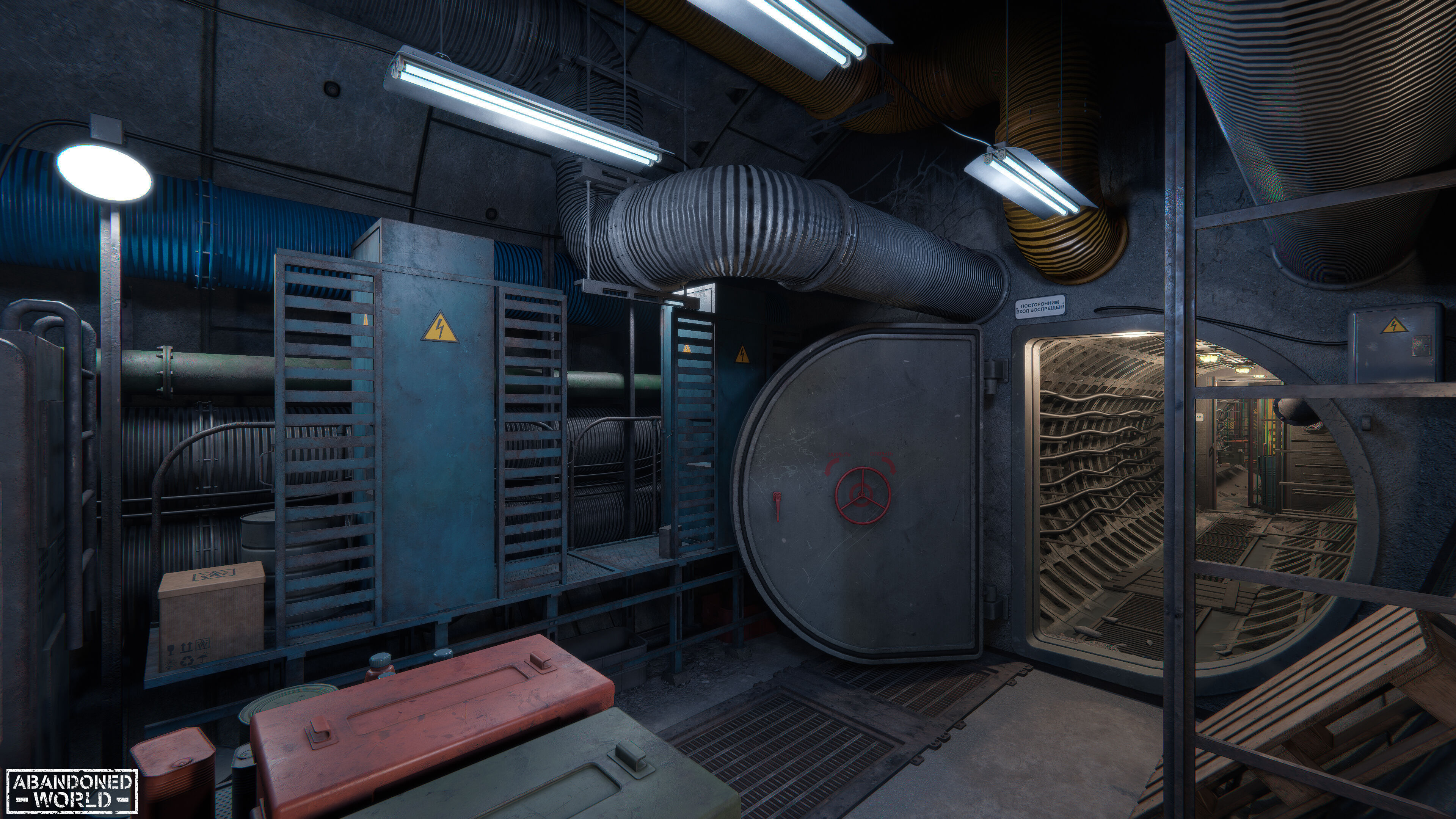 Modular Underground Tunnels for Unity Low-poly 3D model_13