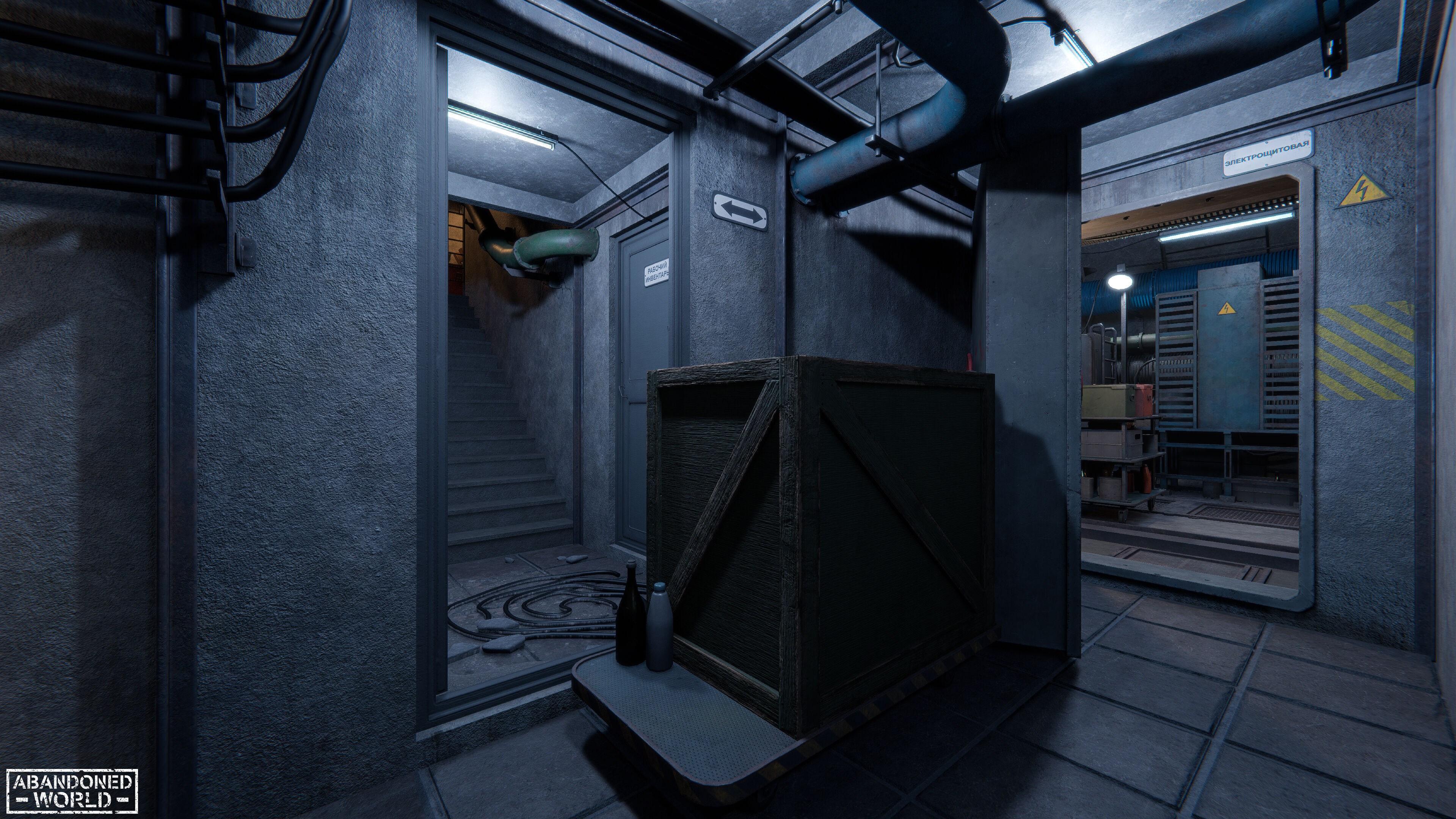 Modular Underground Tunnels for Unity Low-poly 3D model_48