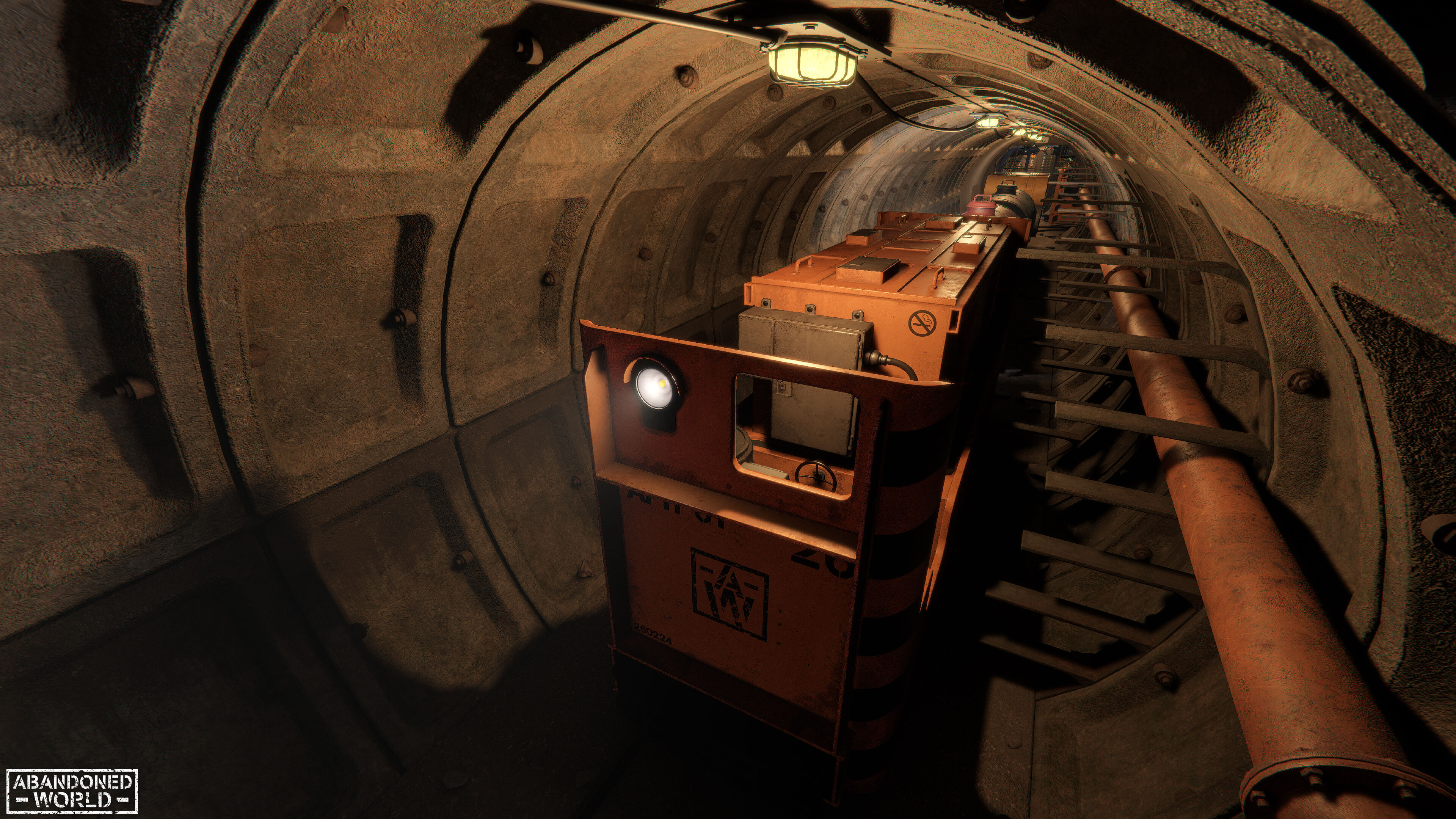 Modular Underground Tunnels for Unity Low-poly 3D model_28