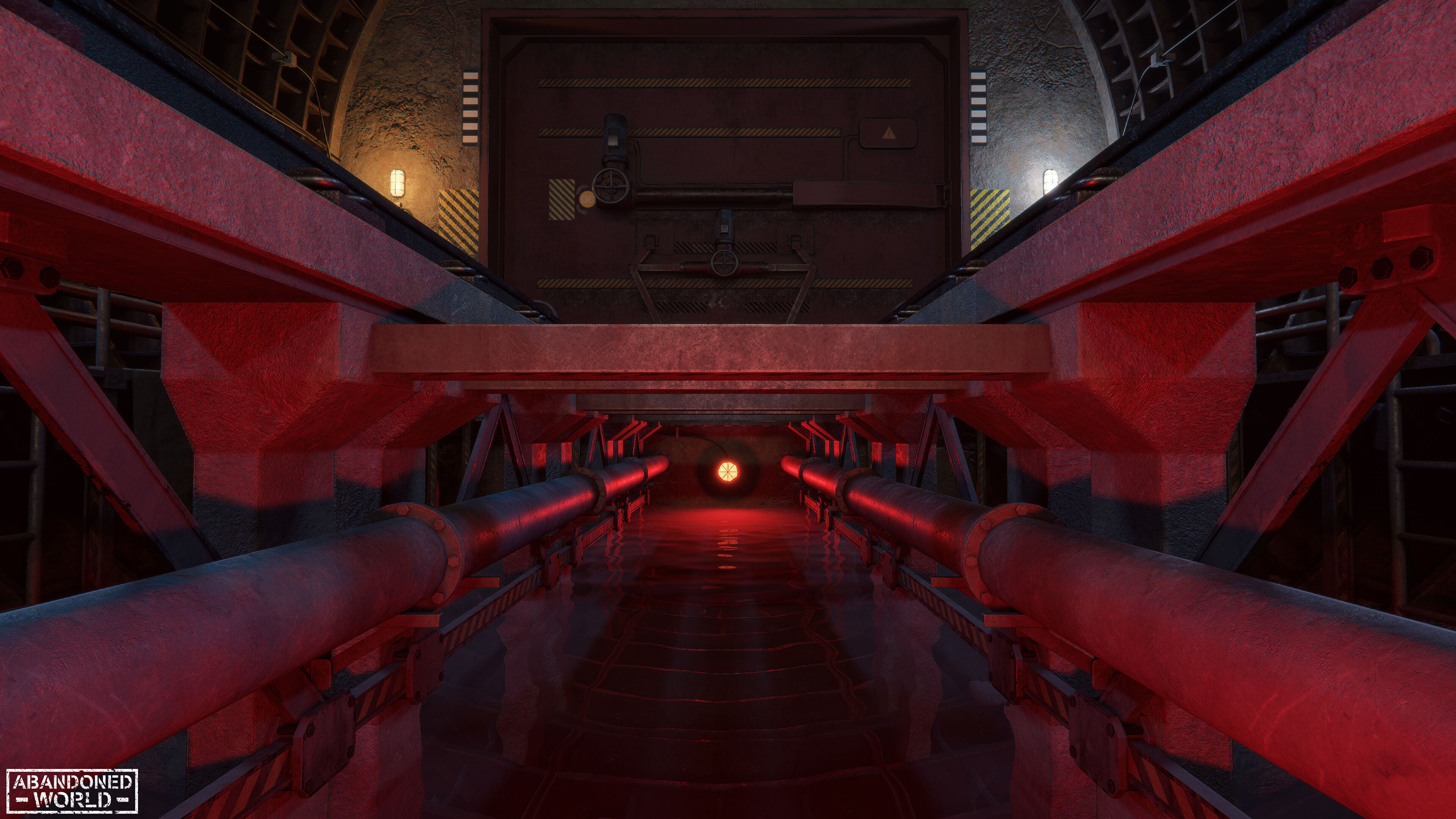 Modular Underground Tunnels for Unity Low-poly 3D model_42