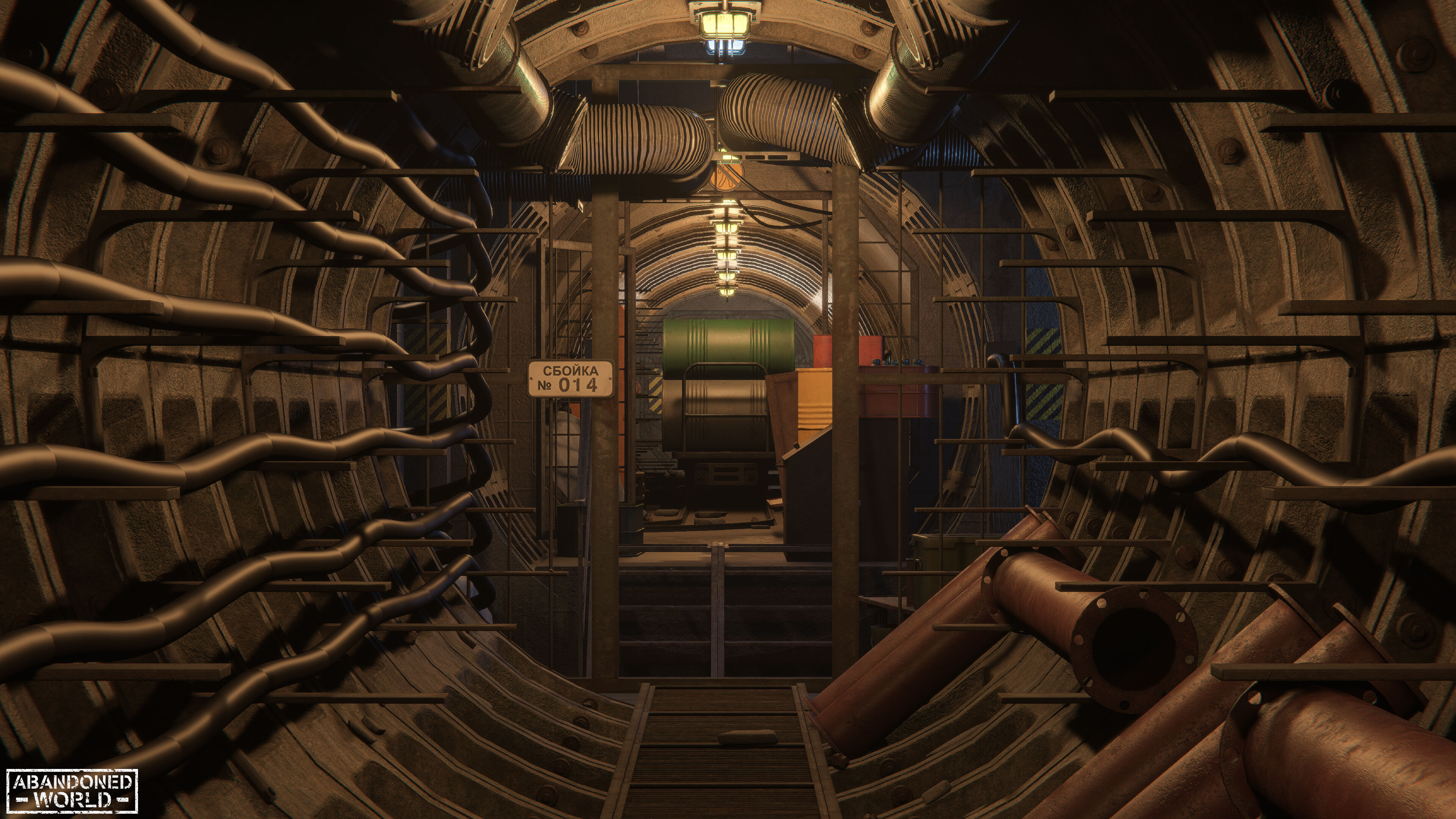 Modular Underground Tunnels for Unity Low-poly 3D model_50