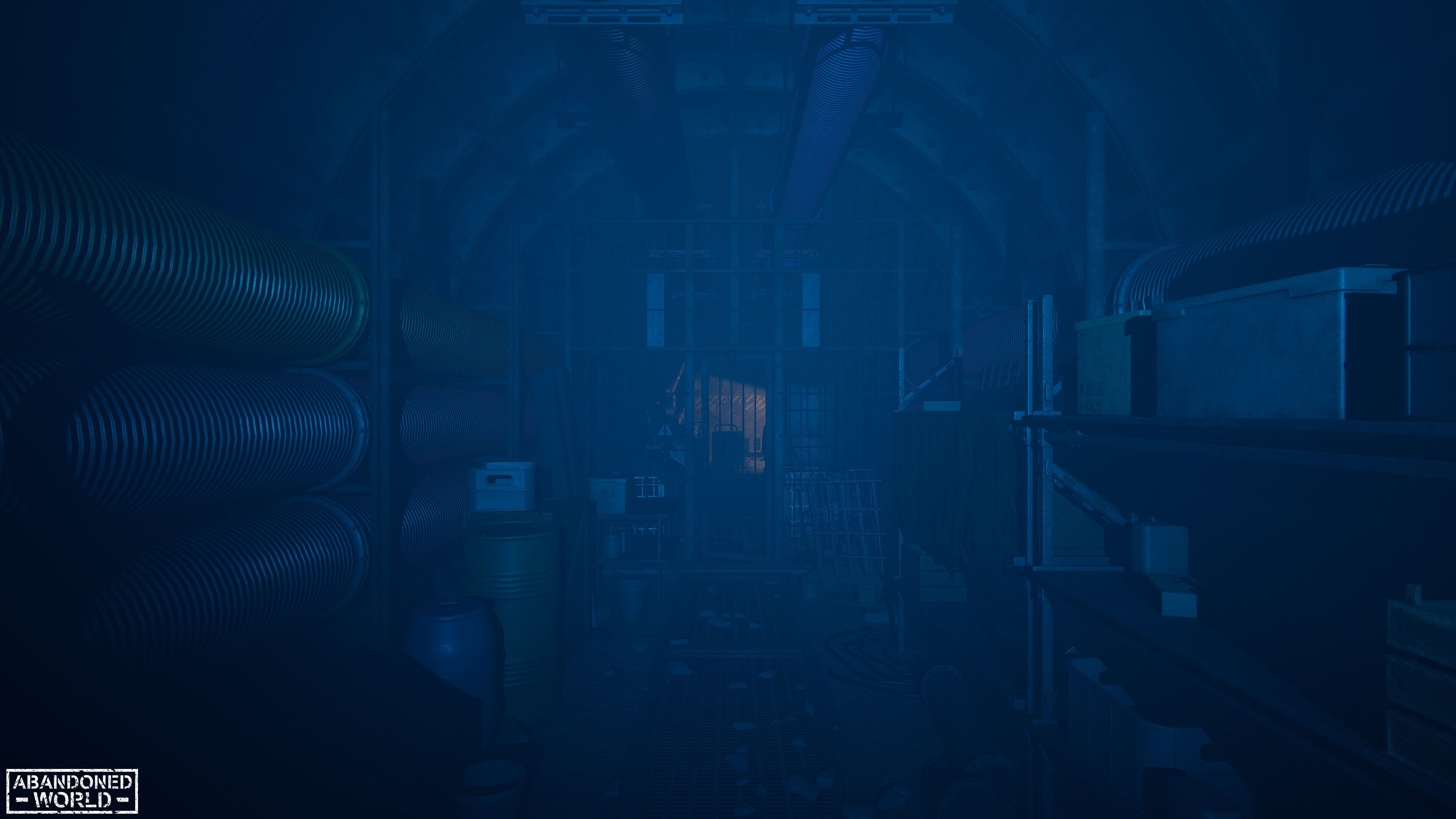 Modular Underground Tunnels for Unity Low-poly 3D model_9