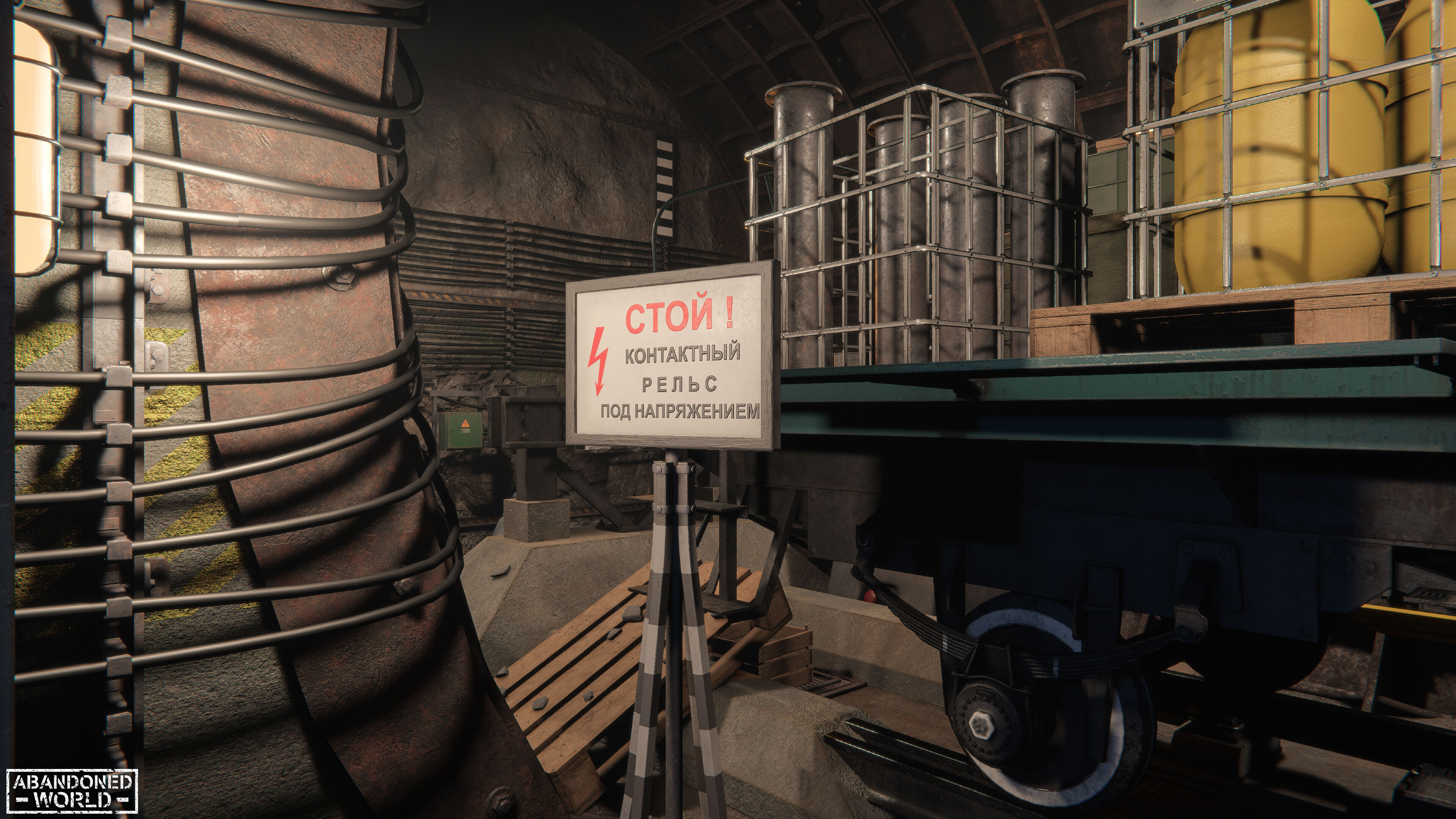 Modular Underground Tunnels for Unity Low-poly 3D model_49