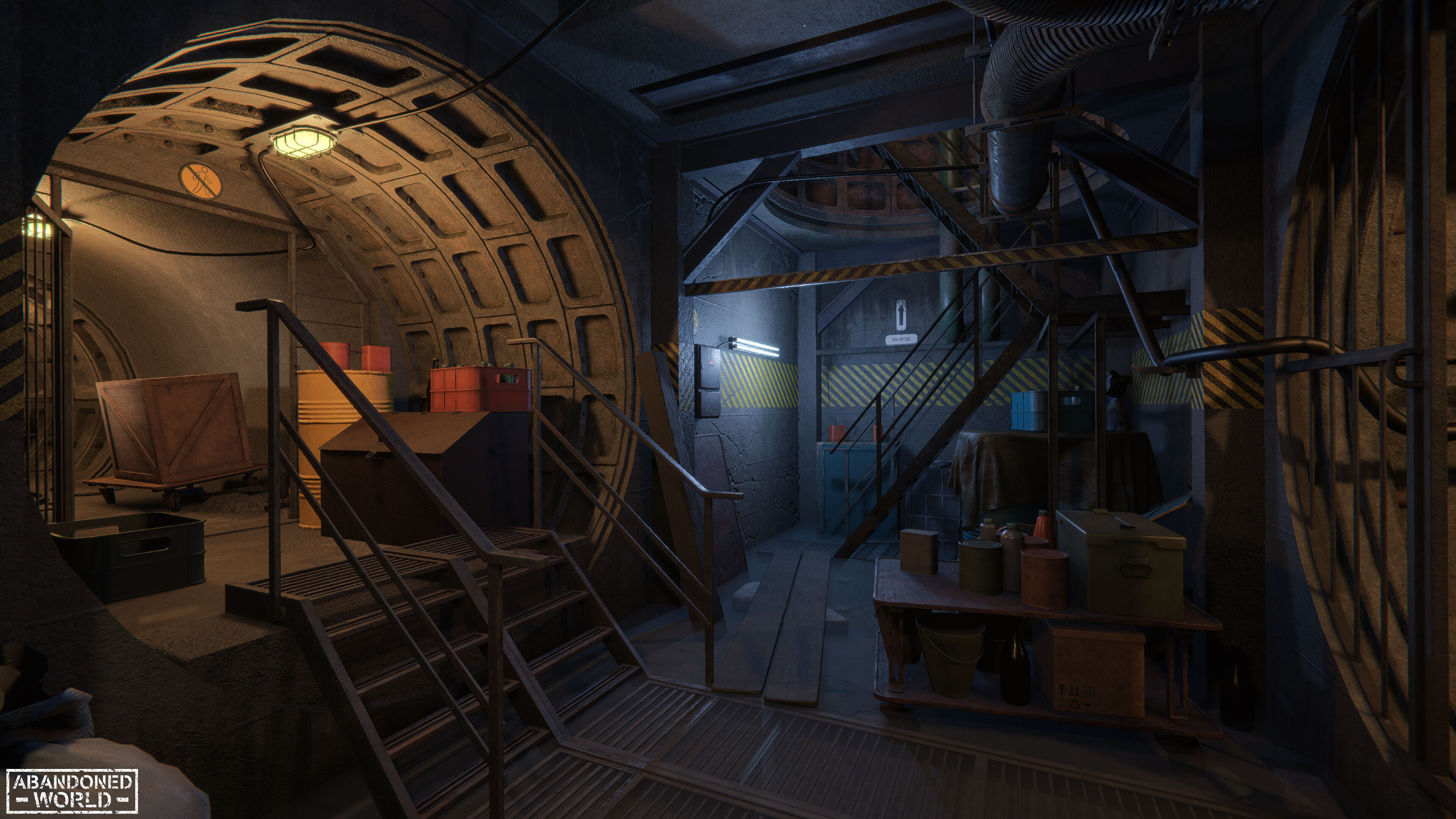 Modular Underground Tunnels for Unity Low-poly 3D model_19