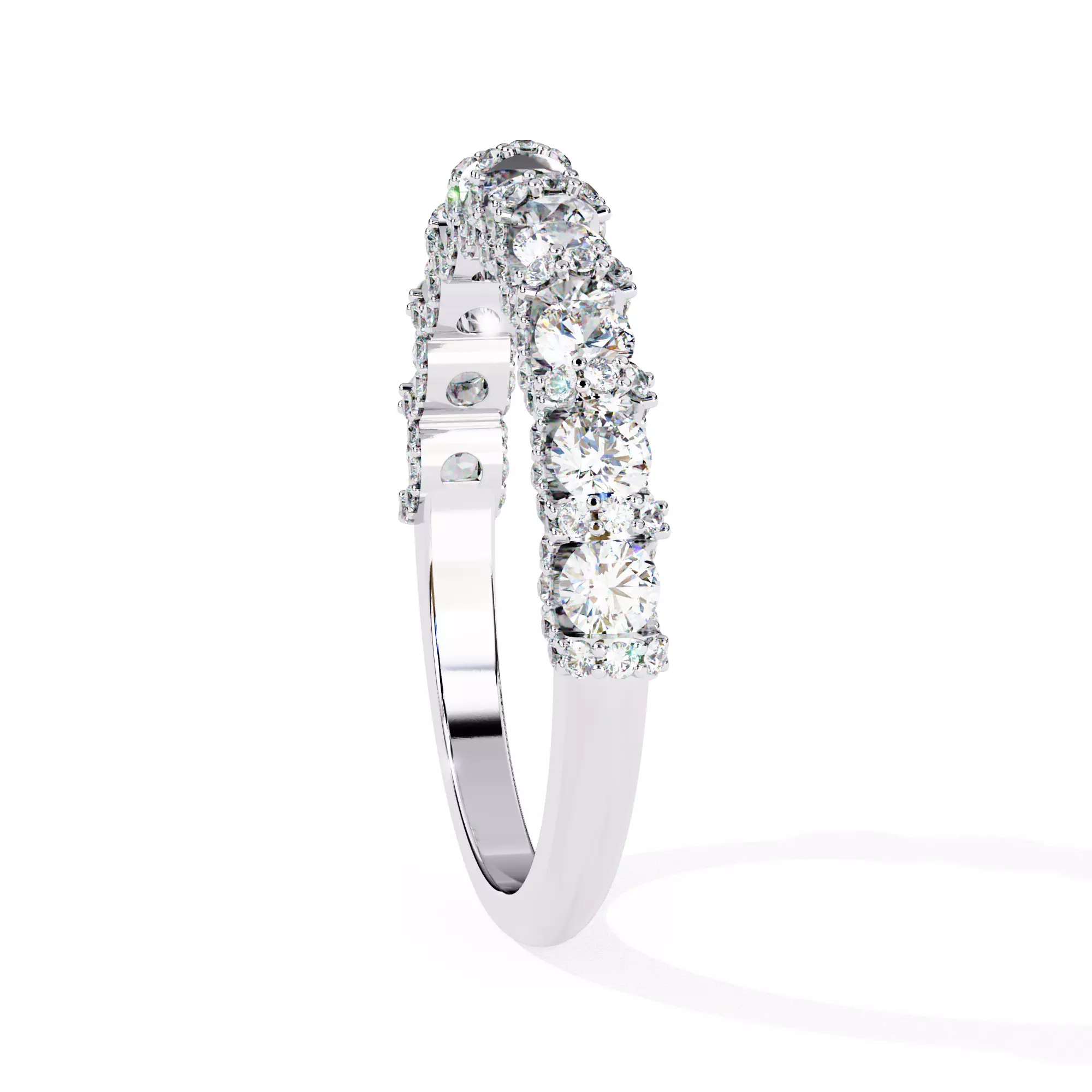 ROUND DIAMOND RING -CAD-253 3D model_0