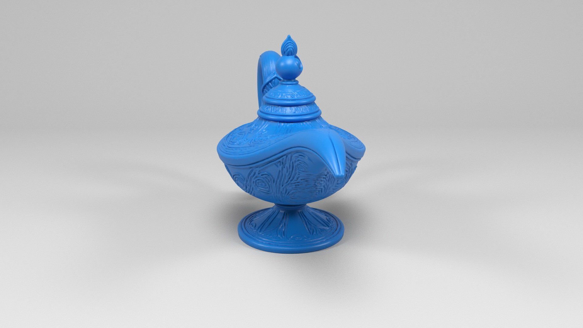 Genie Lamp 3D print model_6