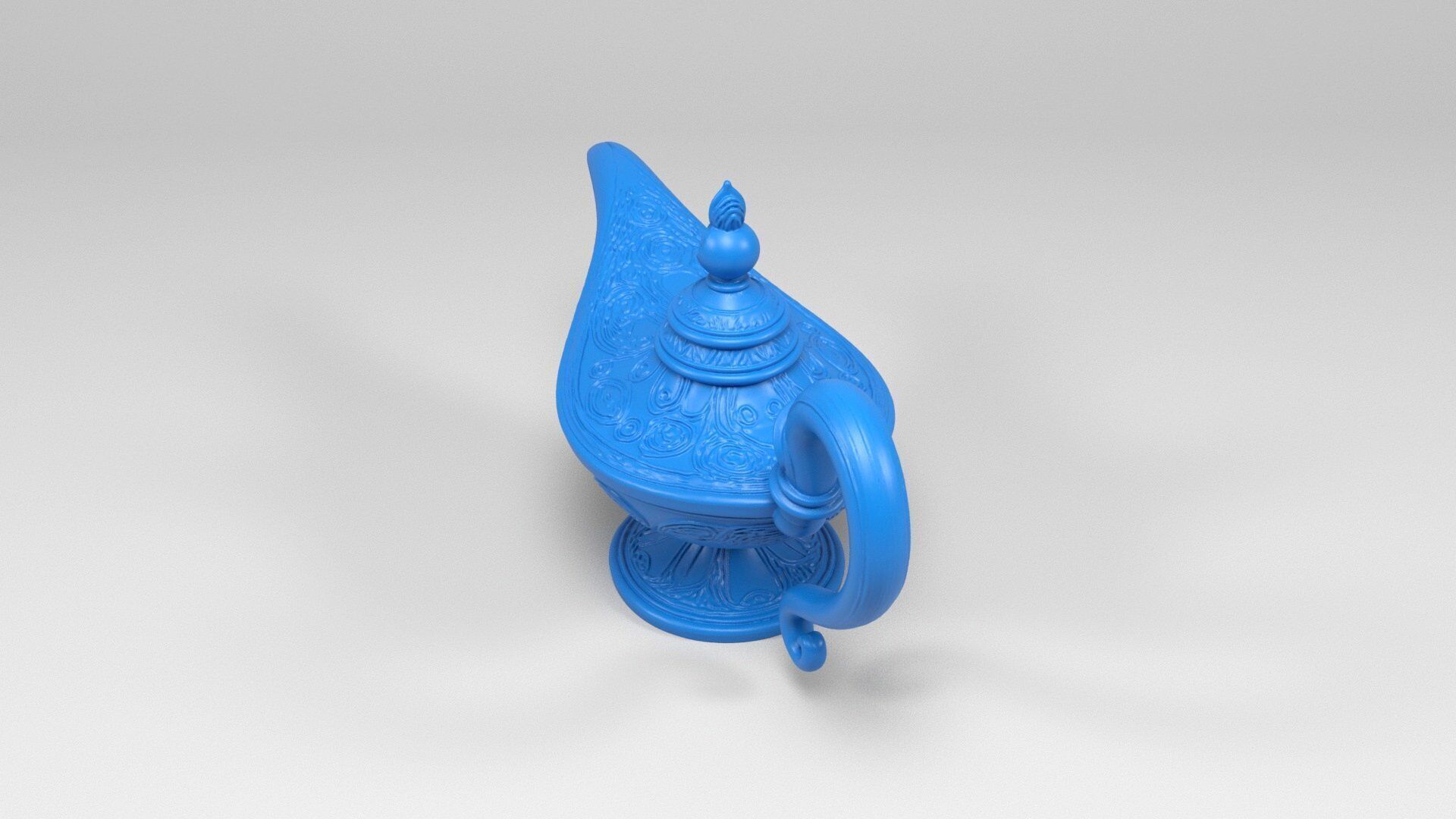 Genie Lamp 3D print model_5