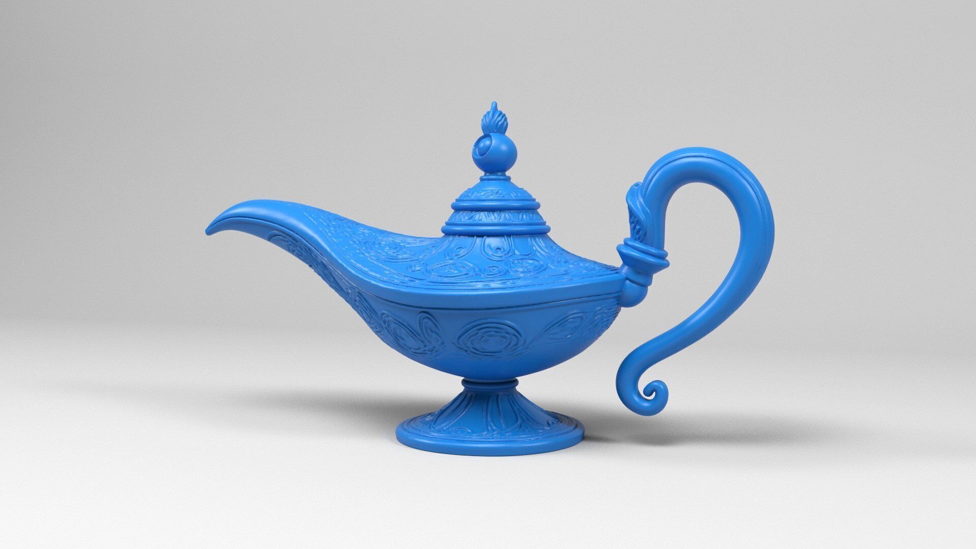 Genie Lamp 3D print model_1