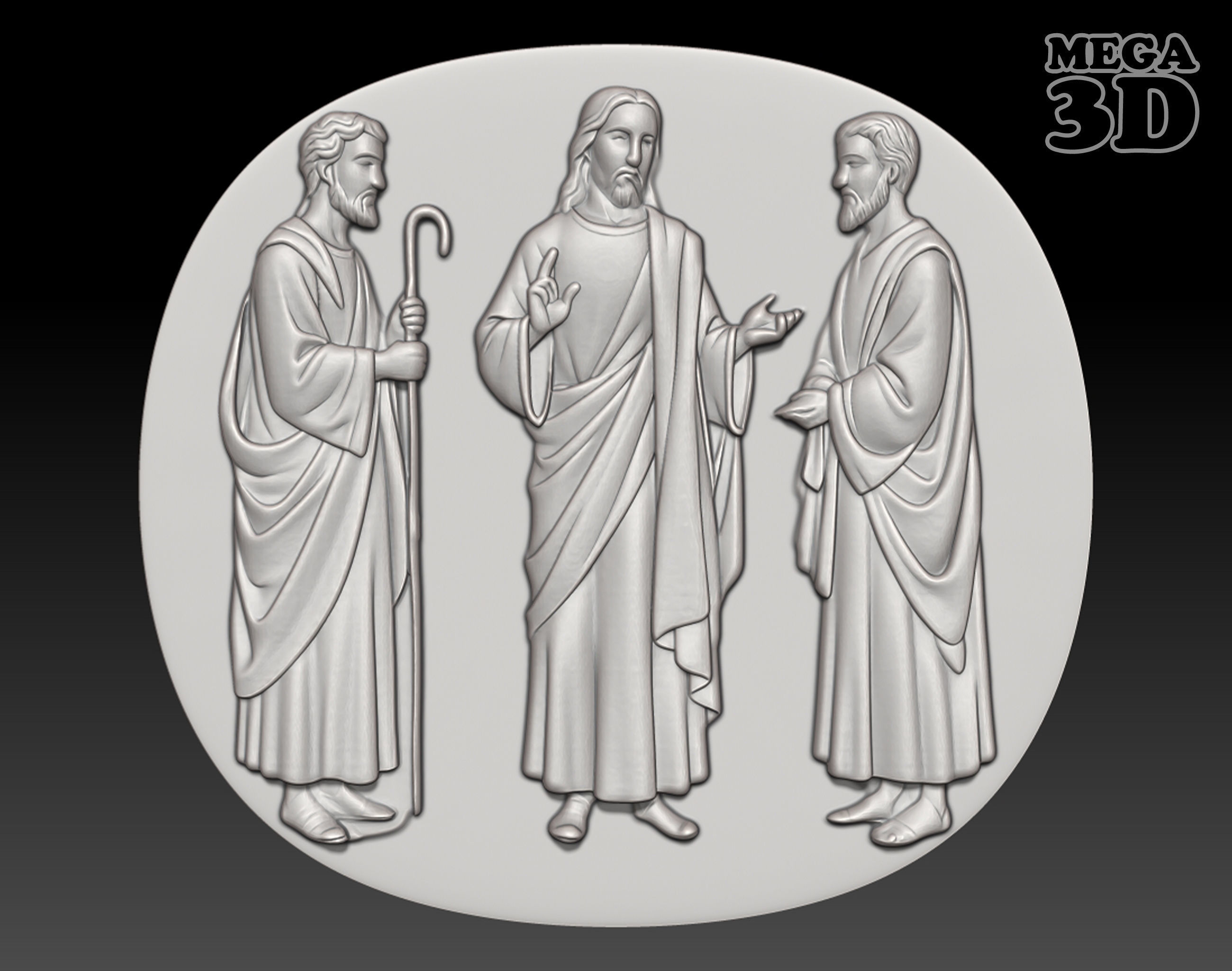 The Gentle Christ - 250531 3D Model Collection_6