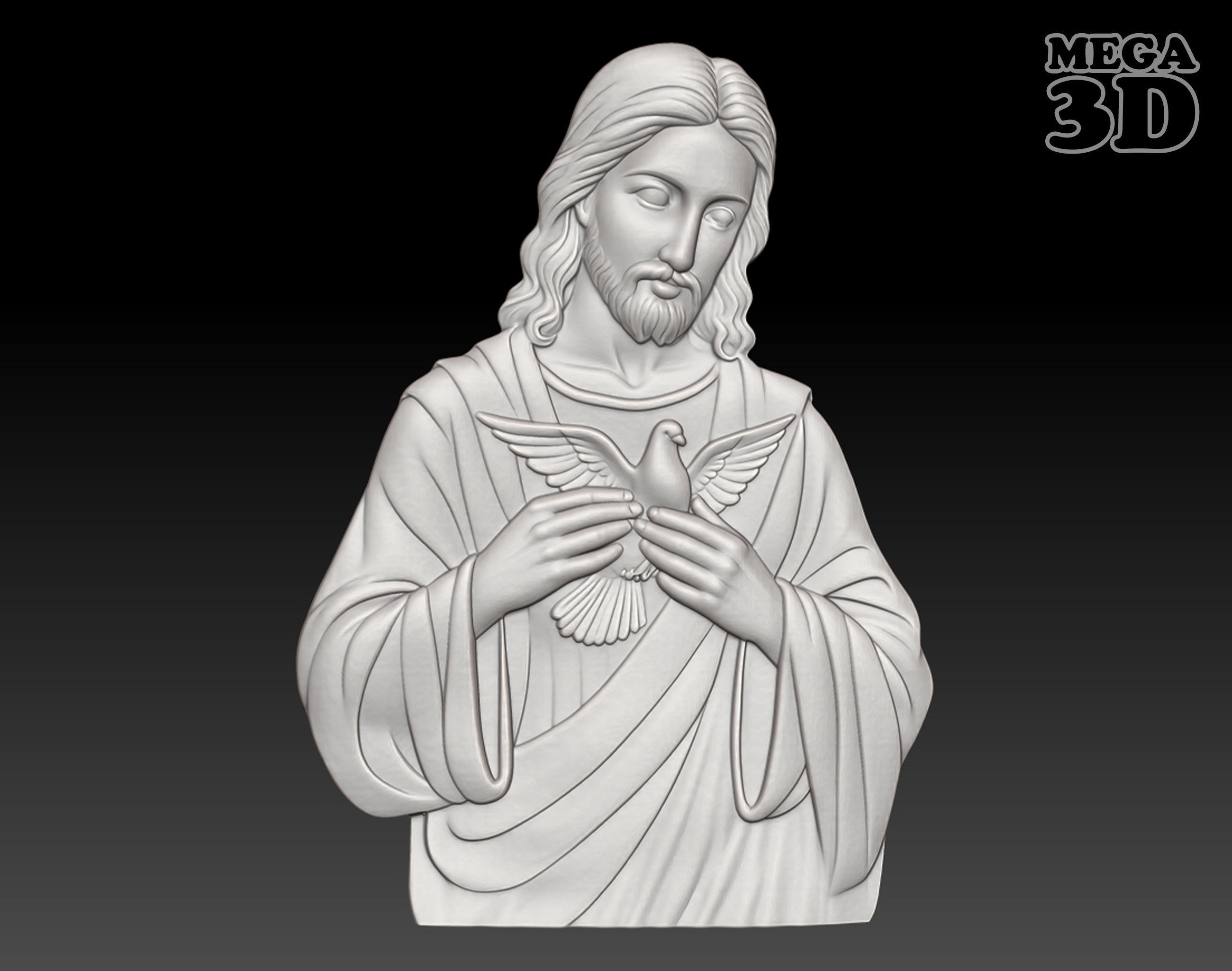 The Gentle Christ - 250531 3D Model Collection_2