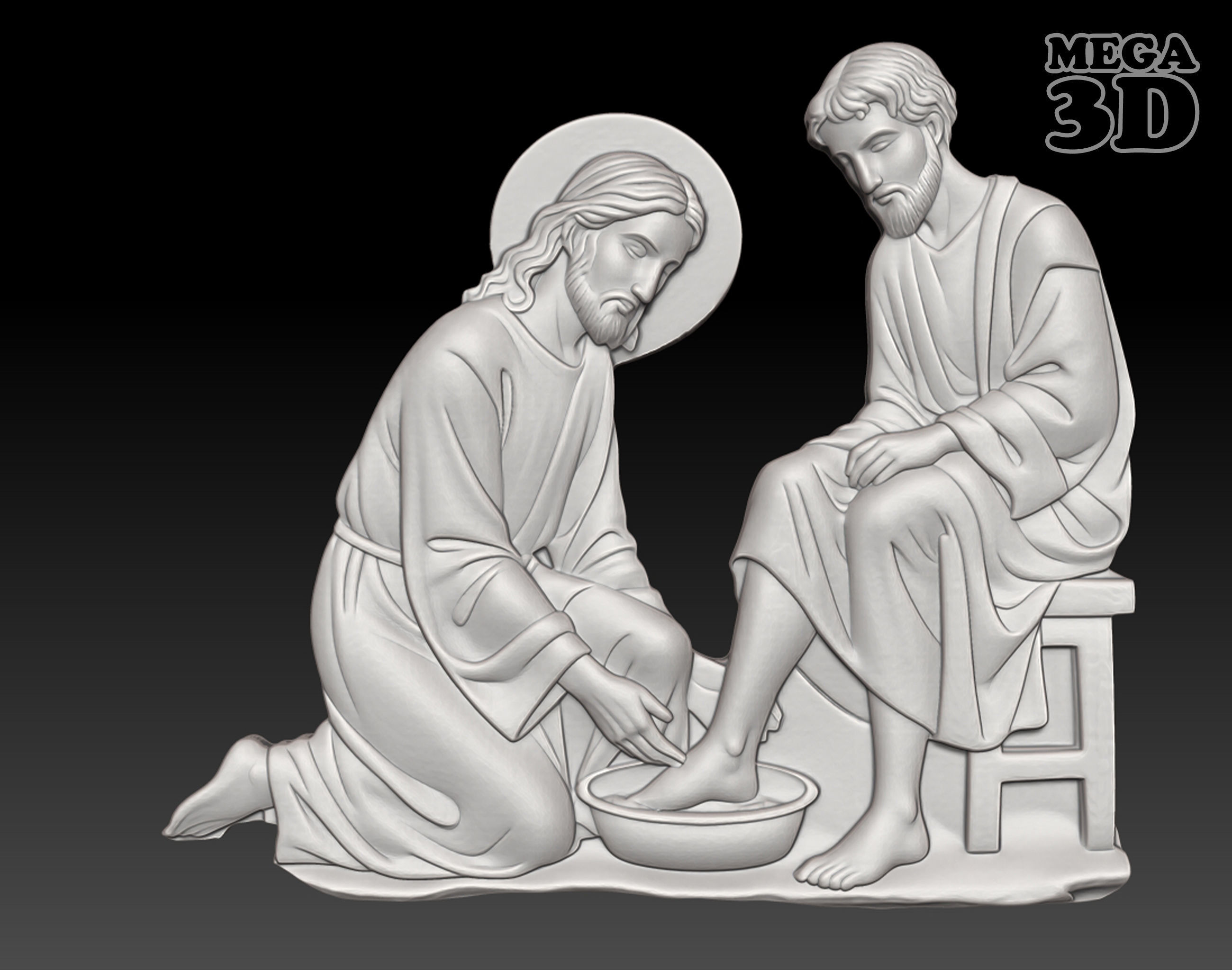 The Gentle Christ - 250531 3D Model Collection_8