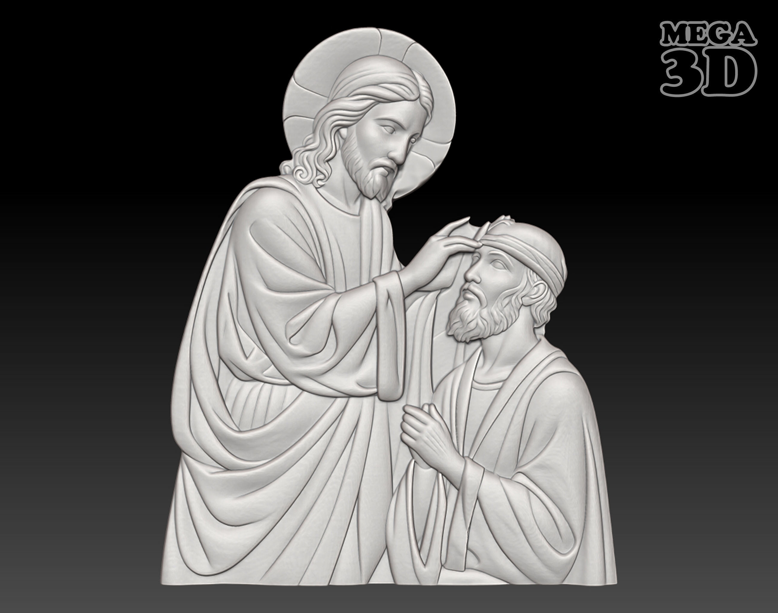 The Gentle Christ - 250531 3D Model Collection_3
