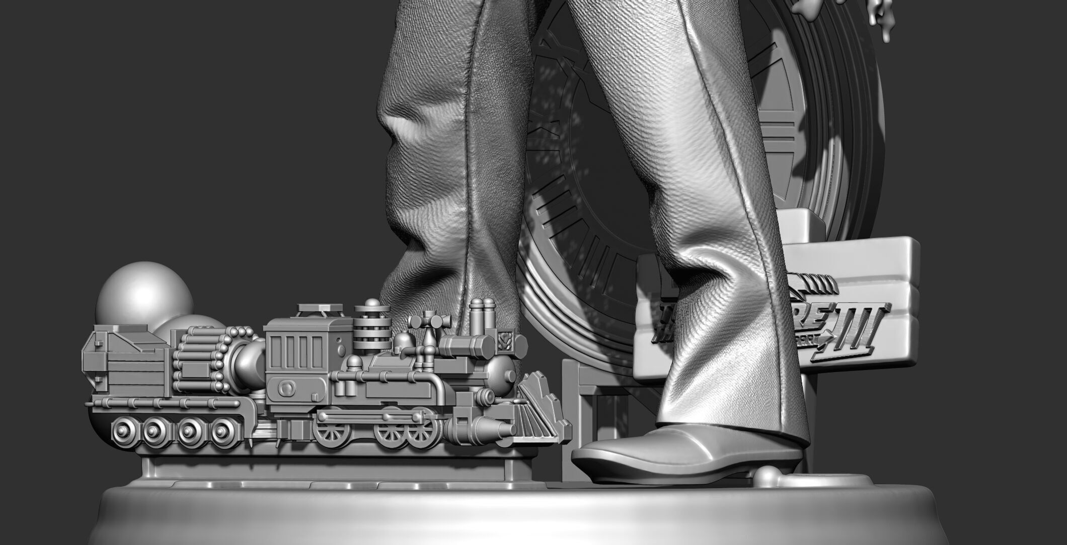 Marty mc Fly BTTF 3 3D print model_6