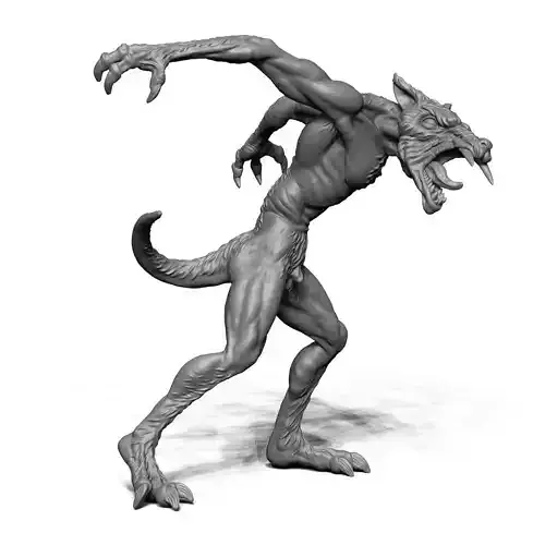 Chupacabra Screamer - Beast Minion 3D print model